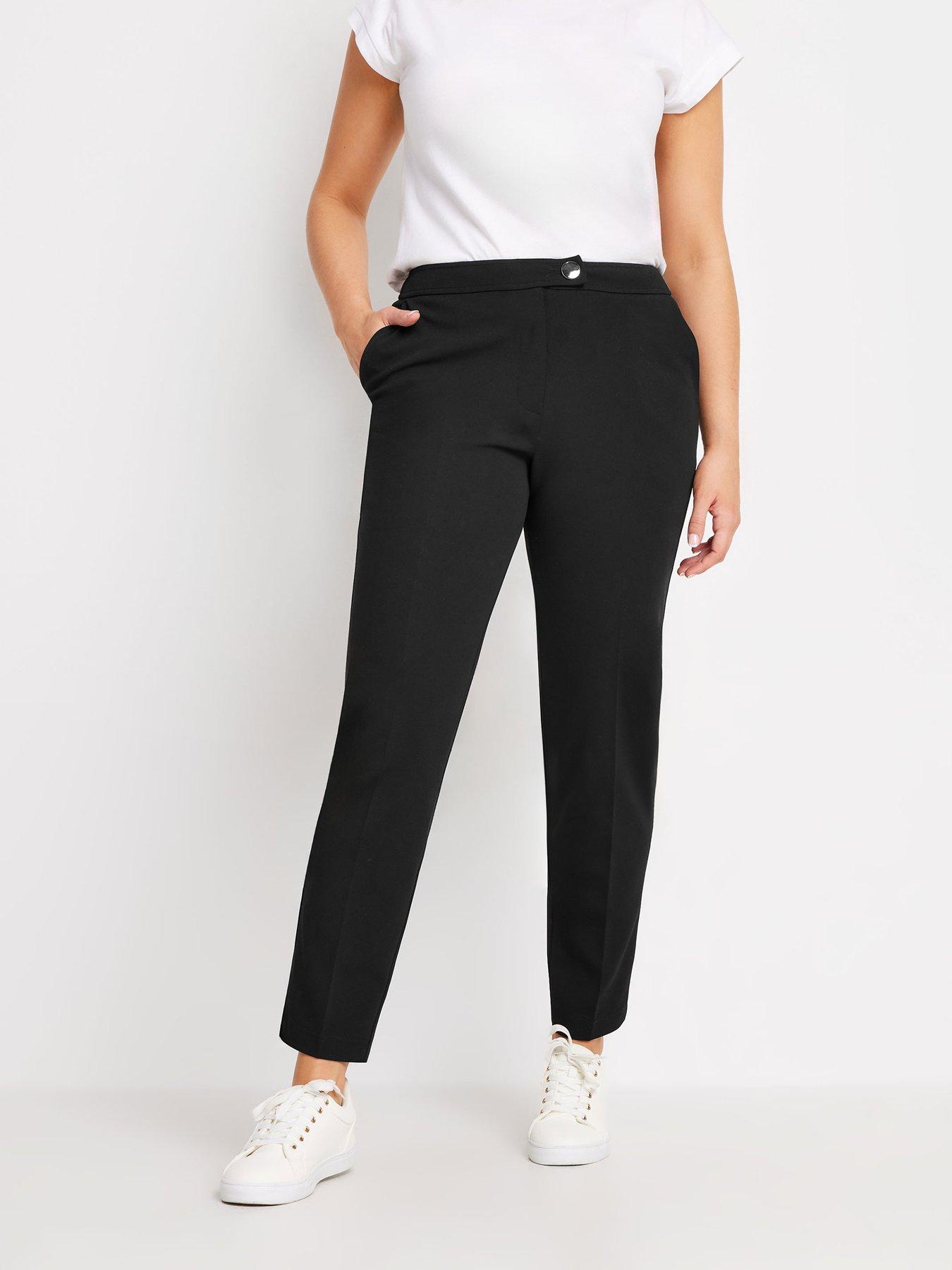undefined Tapered Trouser - Black
