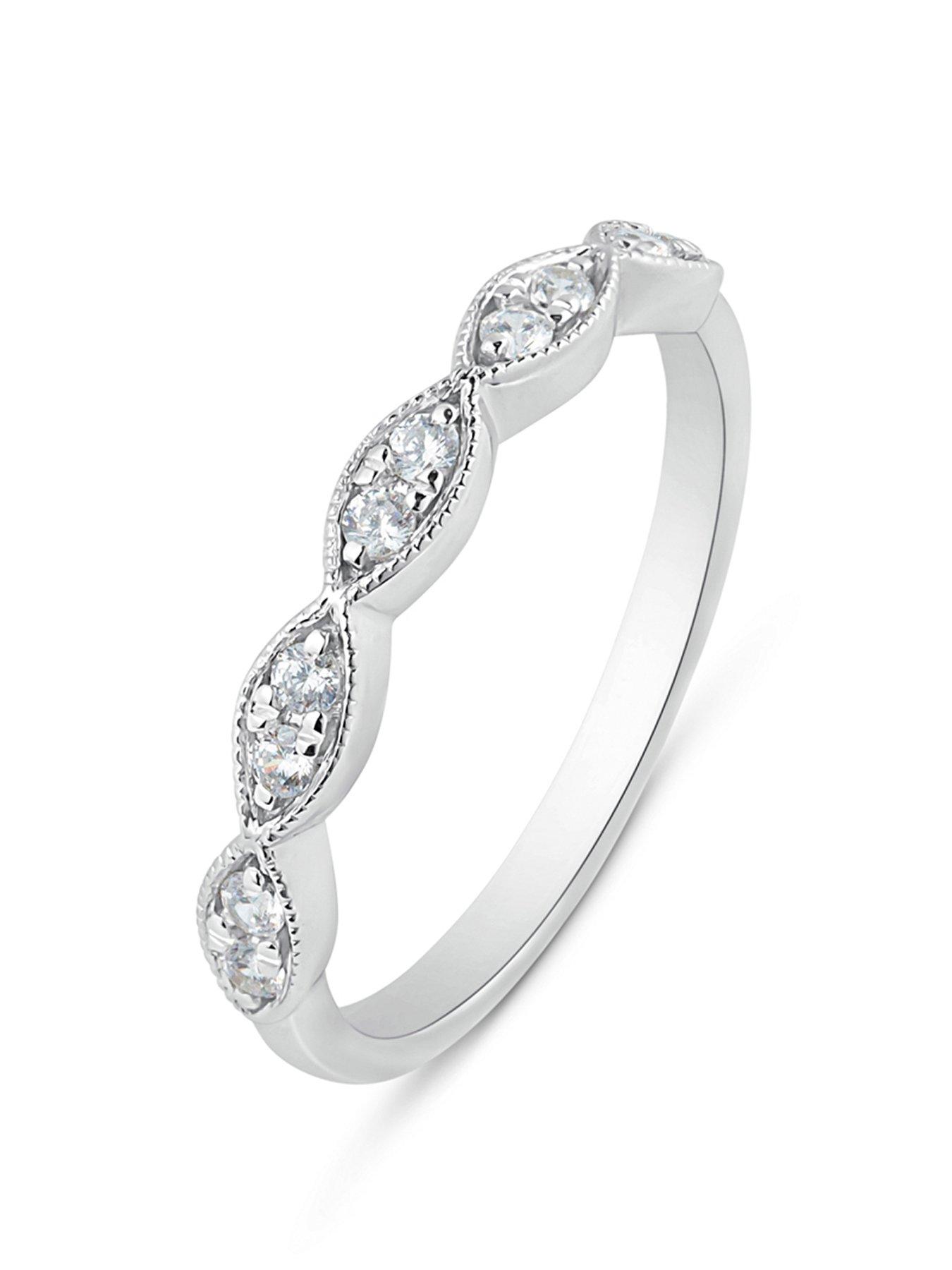 Image 1 of 5 of Love DIAMOND 0.15 Carat Diamond Eternity Ring