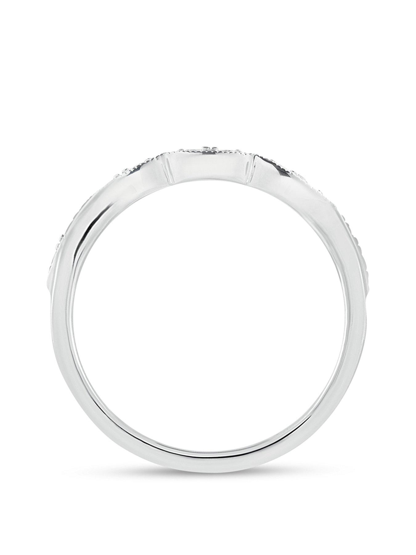 Image 3 of 5 of Love DIAMOND 0.15 Carat Diamond Eternity Ring