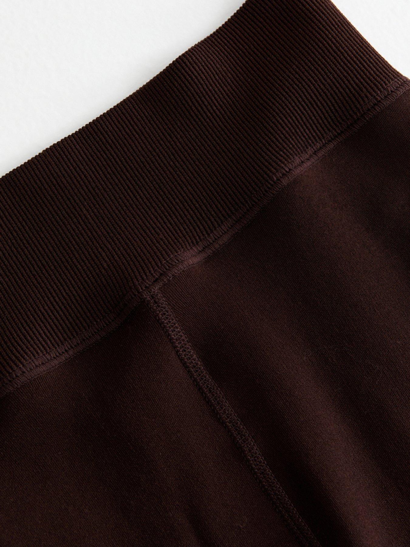 New Look Brown Brushed Fleece Lined Leggings Very