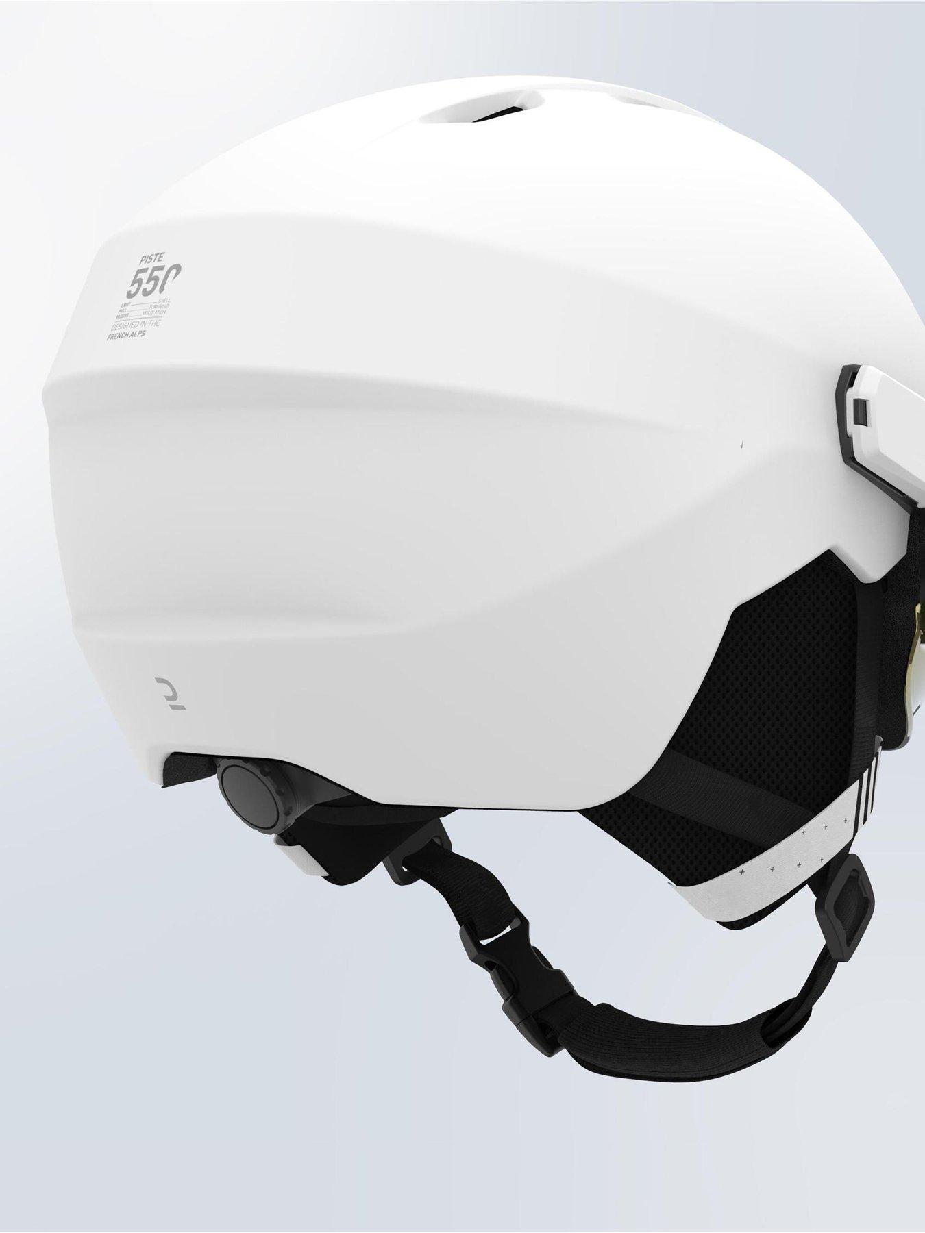 Image 2 of 5 of Decathlon Unisex PST 550&nbsp;Ski Helmet&nbsp;With Visor - White
