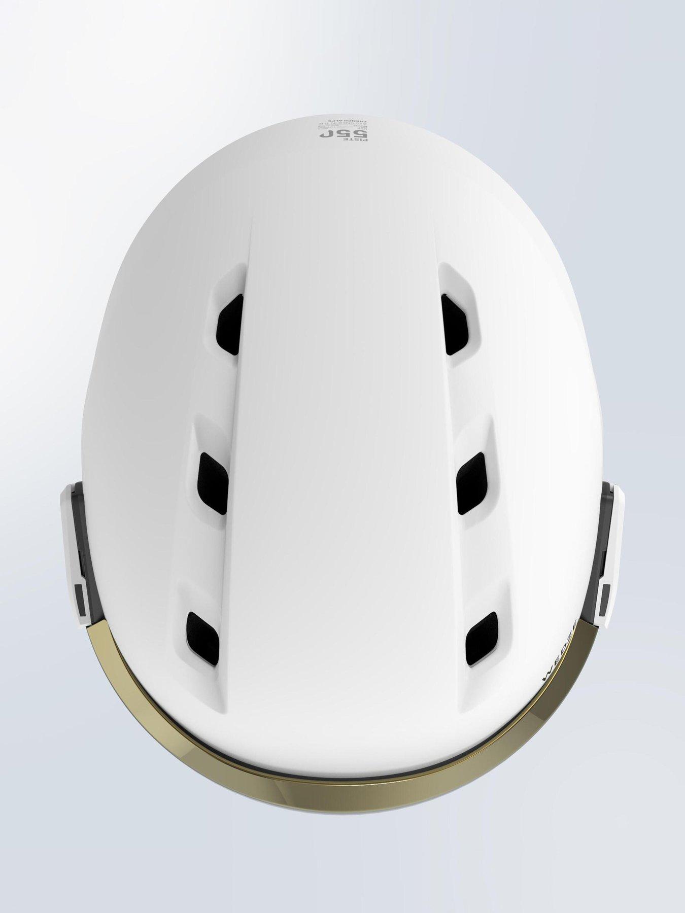 Image 4 of 5 of Decathlon Unisex PST 550&nbsp;Ski Helmet&nbsp;With Visor - White