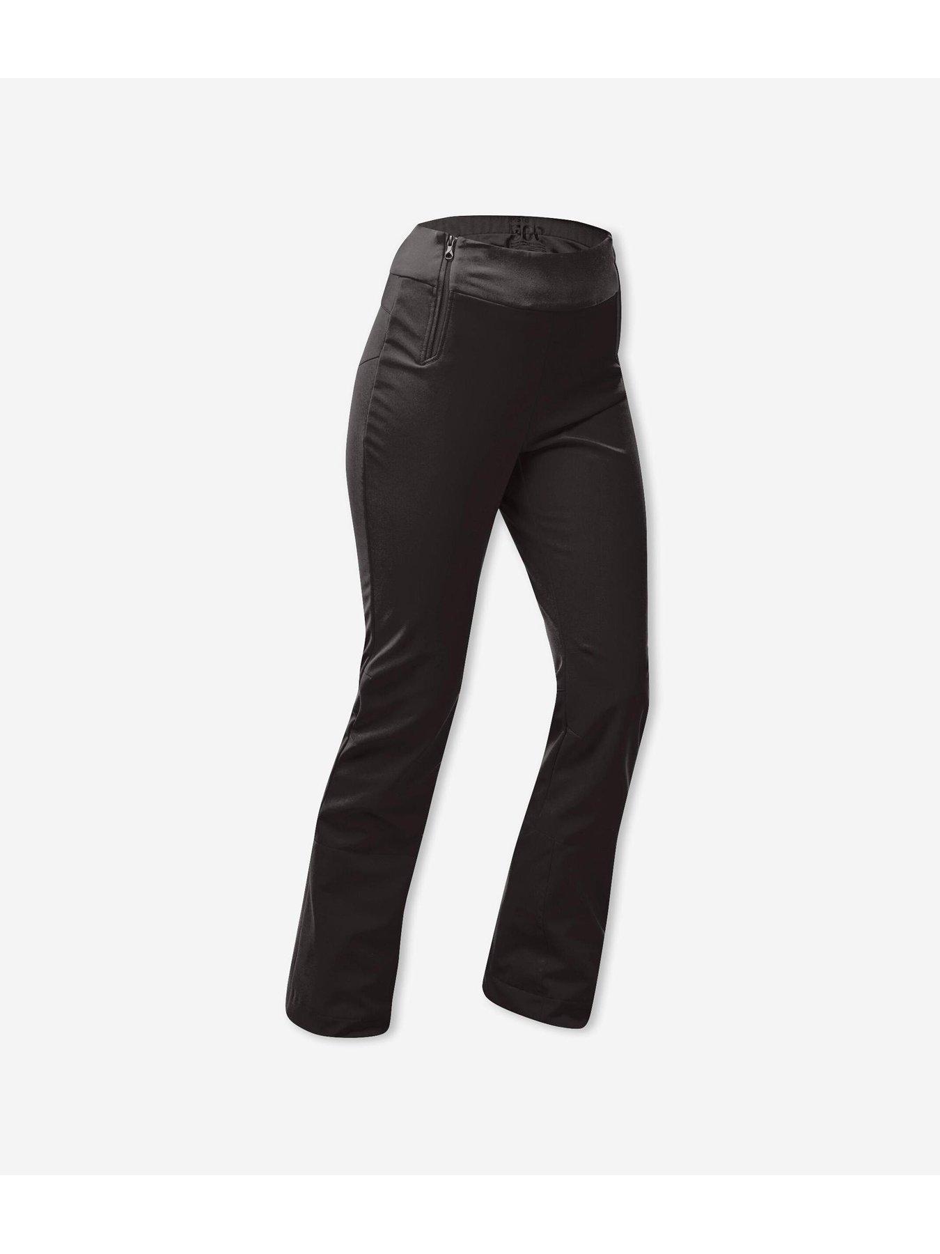 Decathlon Women s Slim Ski Trousers 500 Black Very