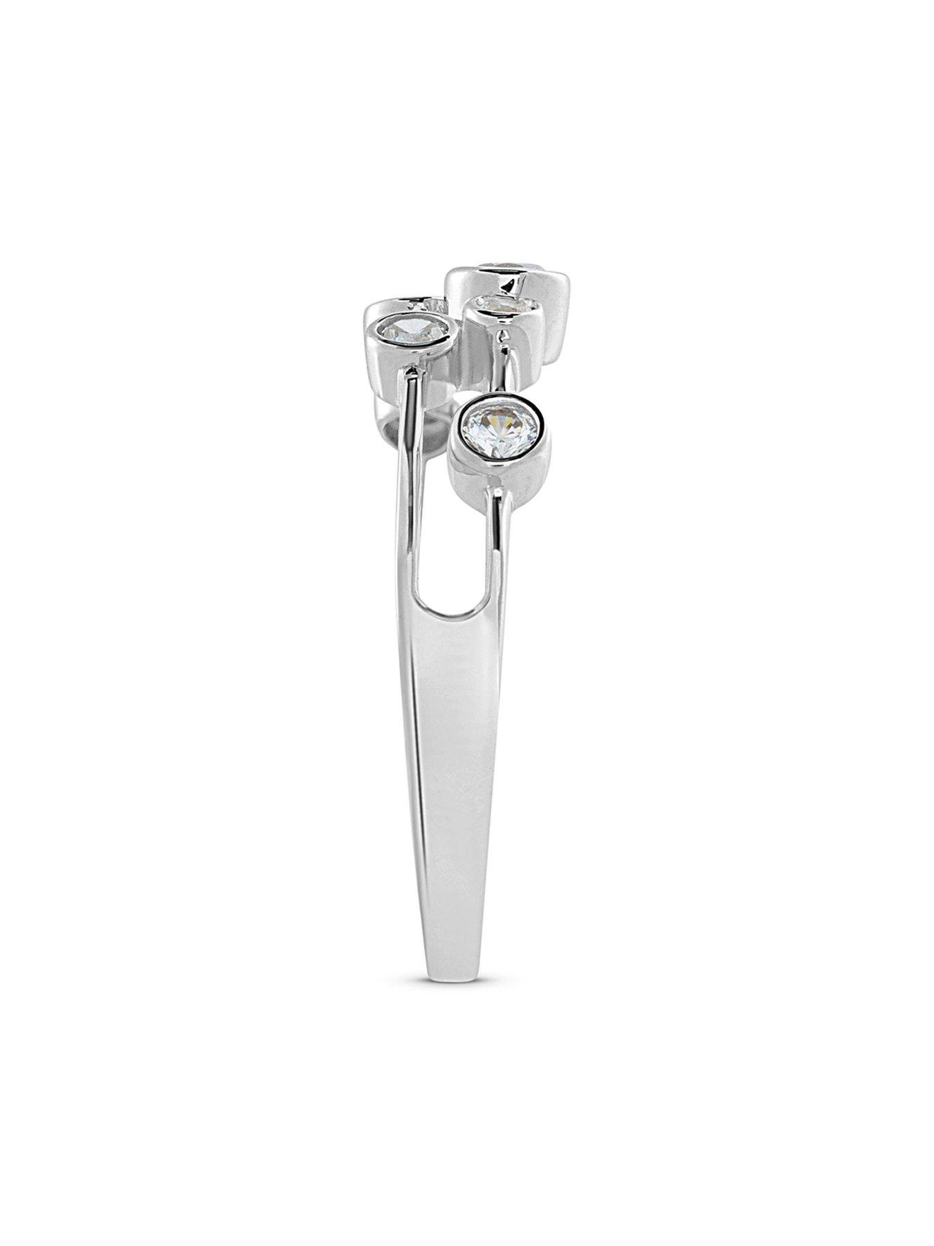 Image 4 of 5 of Love DIAMOND Multi Stone Lab Grown Diamond Ring
