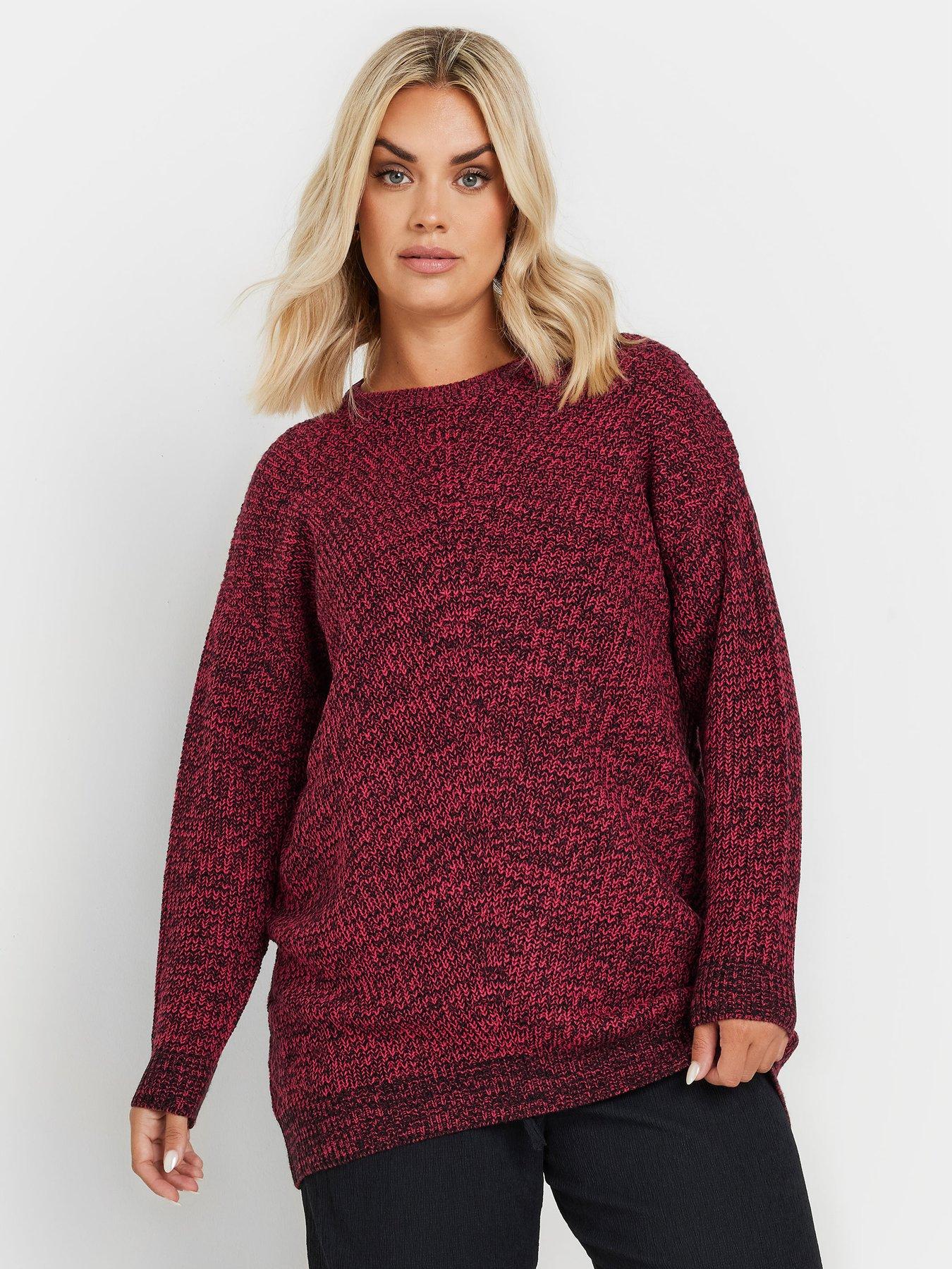 undefined Curve Twist Jumper - Red
