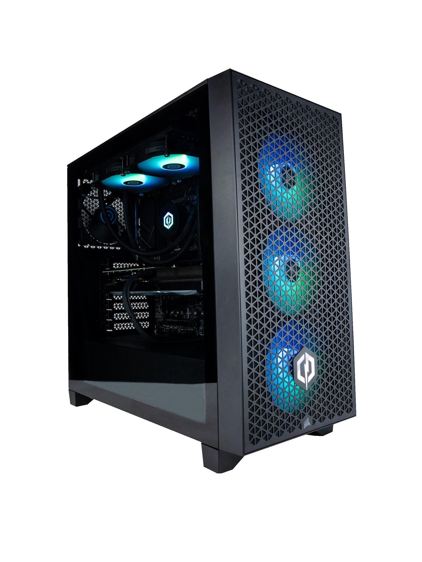 cyberpower 3000d gaming pc - intel core i9 14900kf, rtx 4090, lite 240 liquid cooler, 32gb ddr5 ram, 2tb m.2 nvme ssd