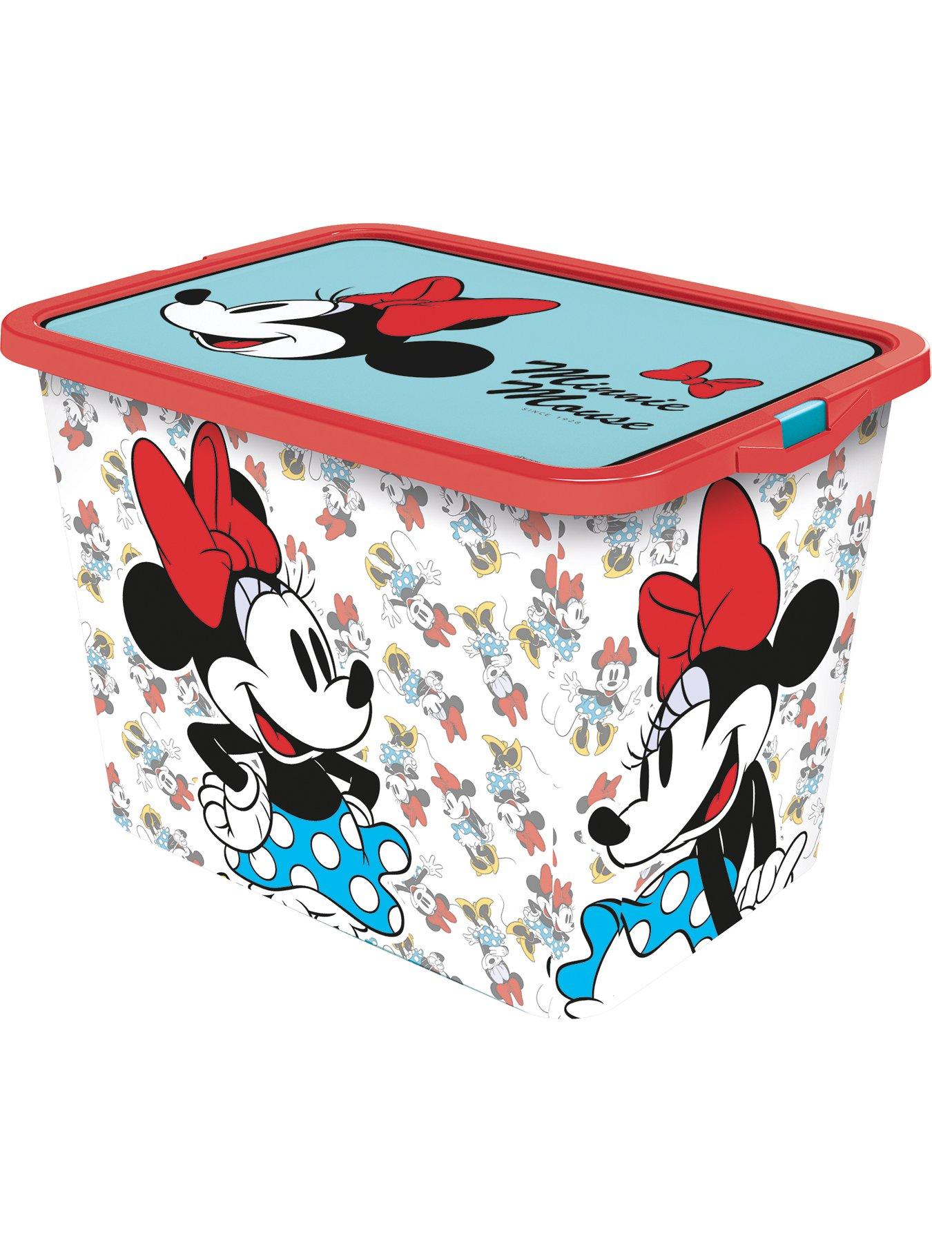 Minnie Mouse Set Of 3 Storage Boxes | Very.co.uk