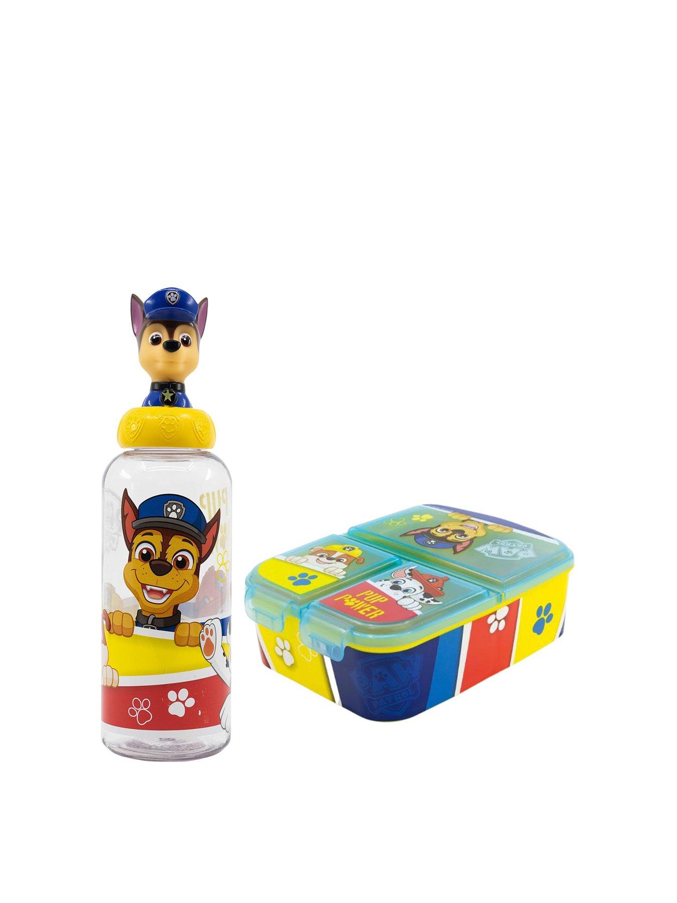 Product photograph of Paw Patrol Lunch Box Amp Figurine Bottle from very.co.uk