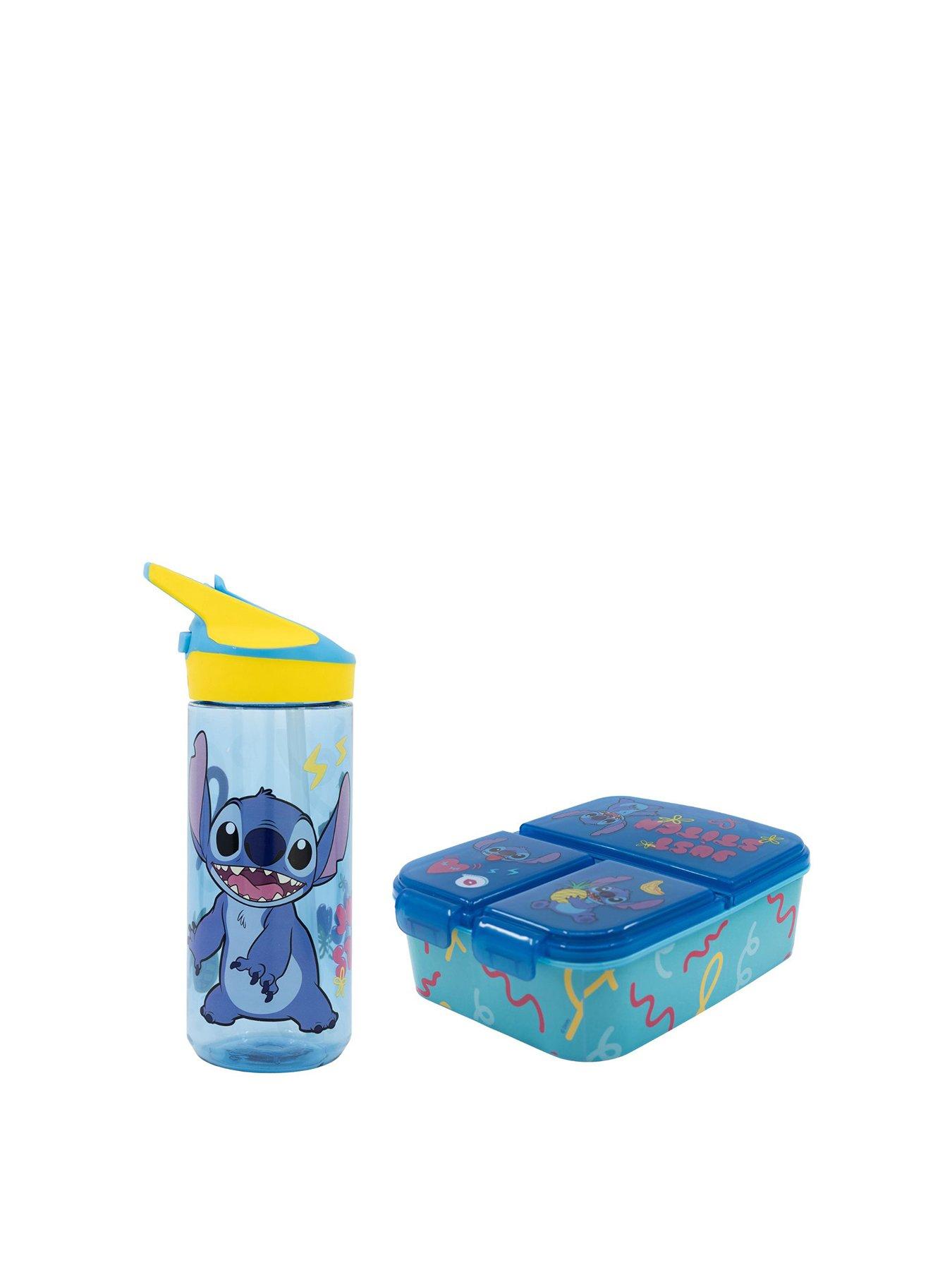 Product photograph of Disney Stitch Lunch Box Bottle Set from very.co.uk