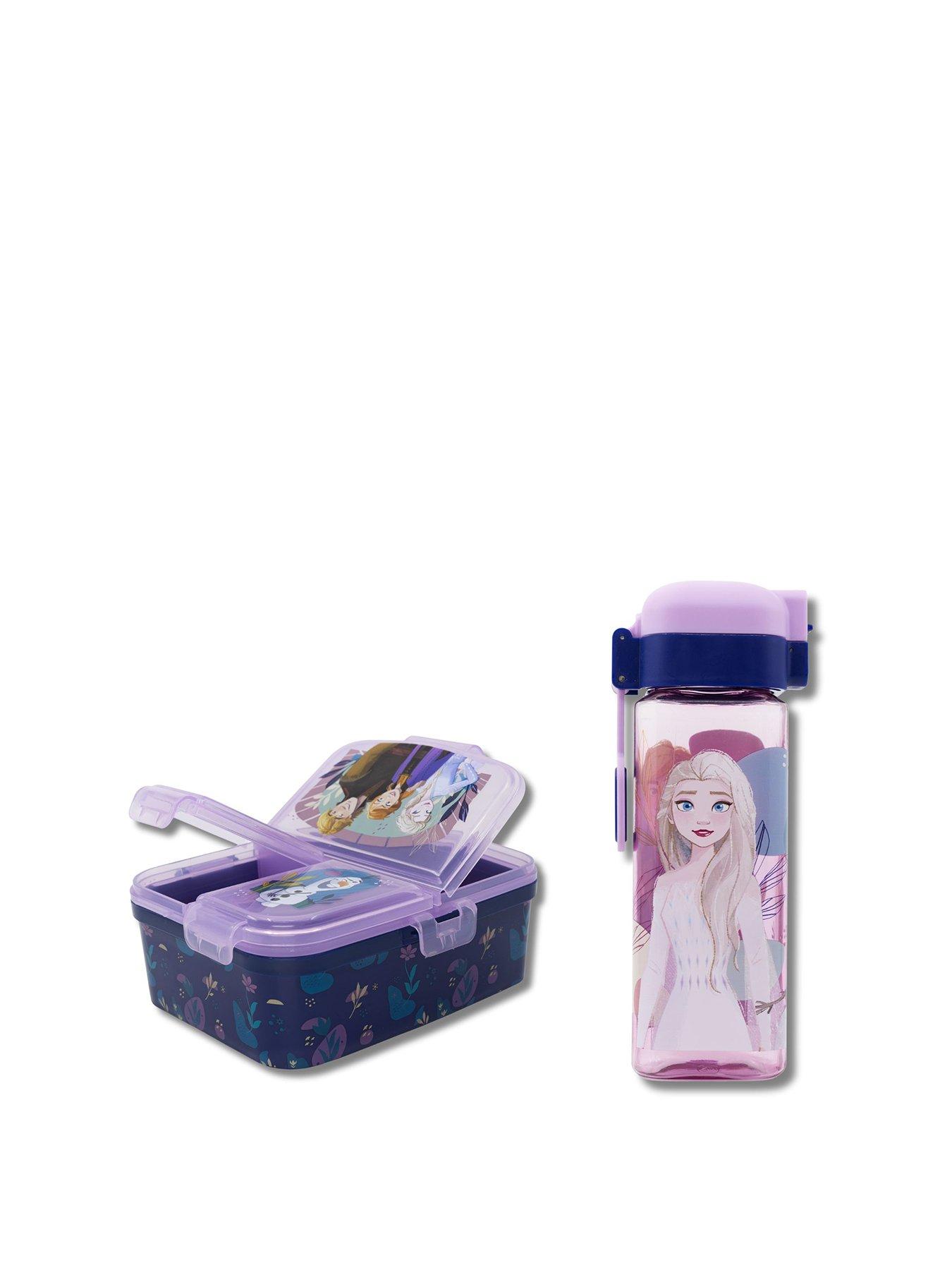 Product photograph of Disney Frozen Frozen Lunch Box Bottle Set from very.co.uk