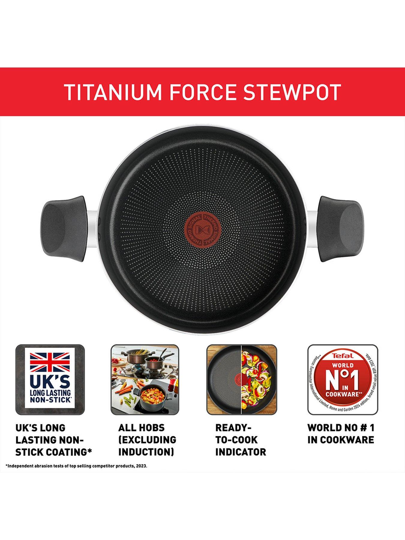 Image 3 of 8 of Tefal Titanium Force 24cm Stewpot