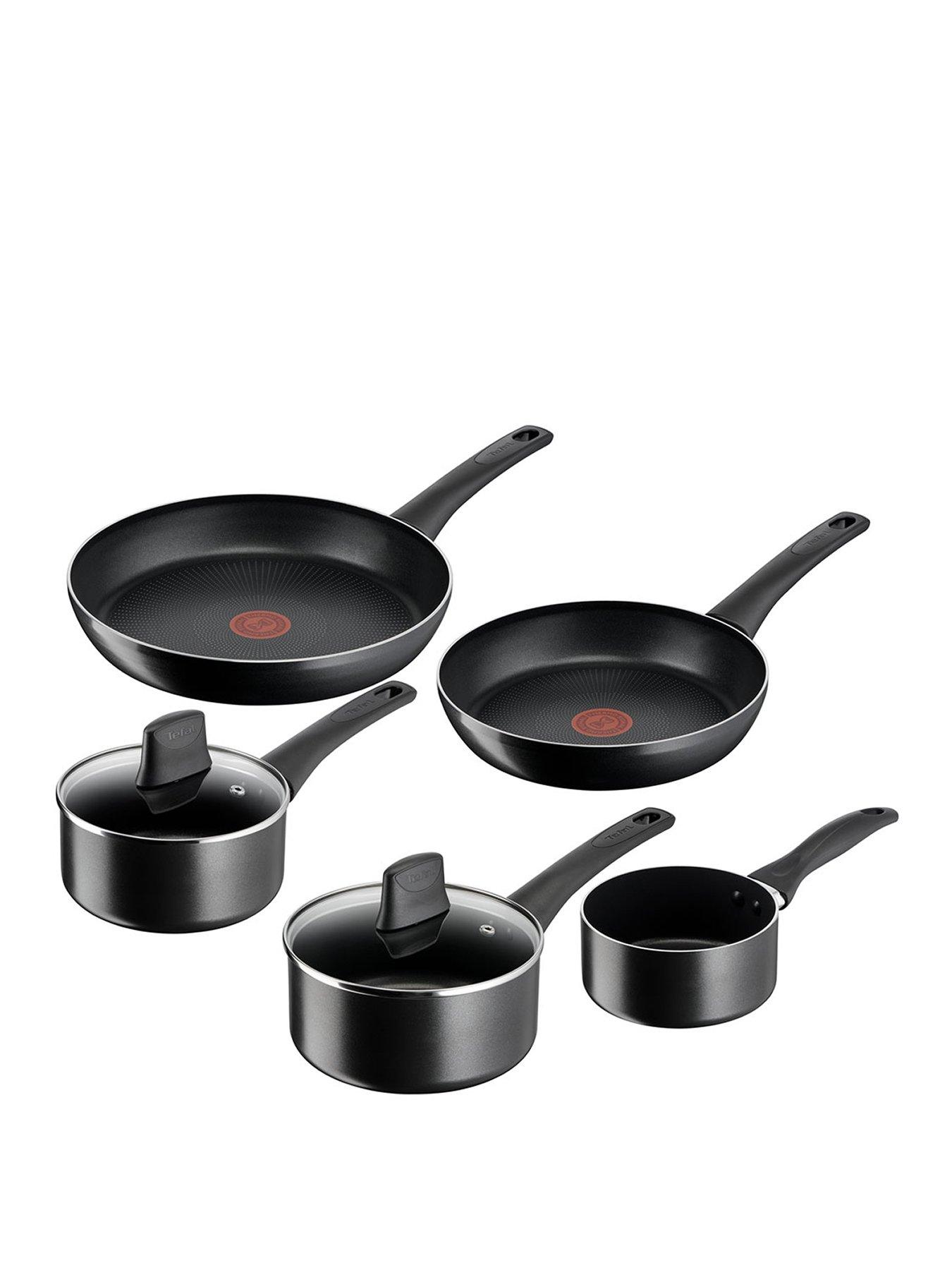 Image 1 of 7 of Tefal Titanium Force 5 Piece Set of Pans