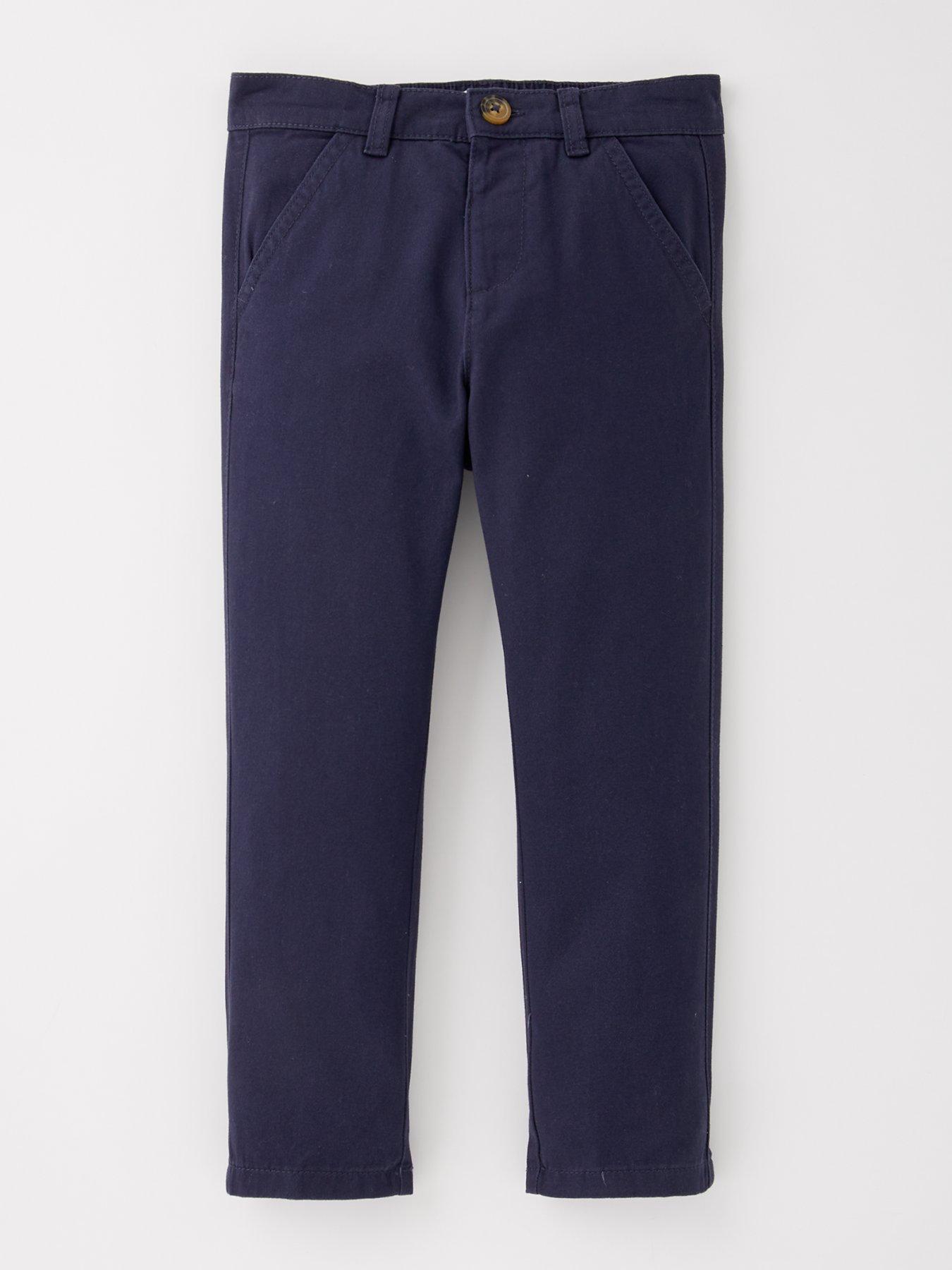 undefined Boys Chino Trouser - Navy