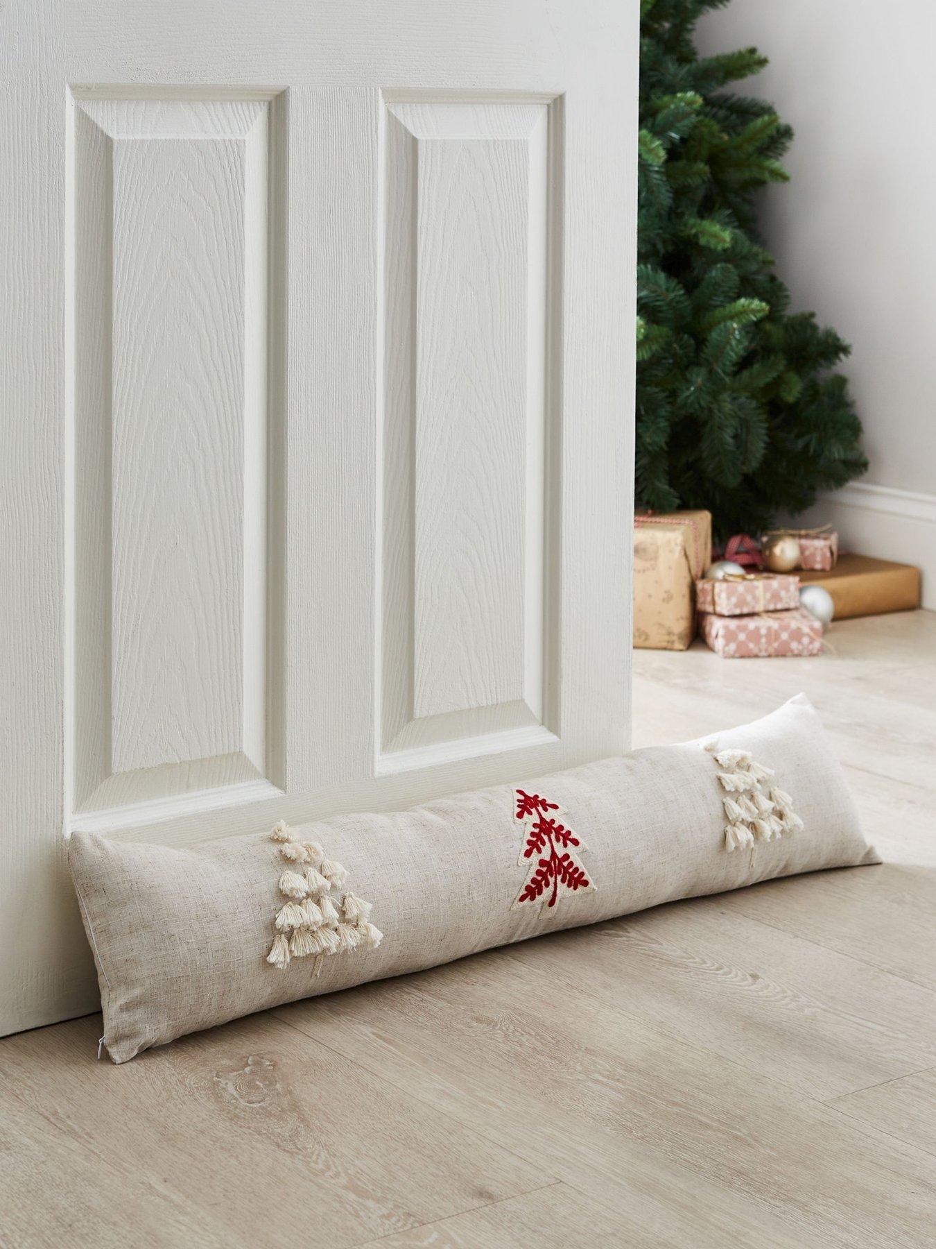 Catherine Lansfield Tufted Christmas Tree Draught Excluder