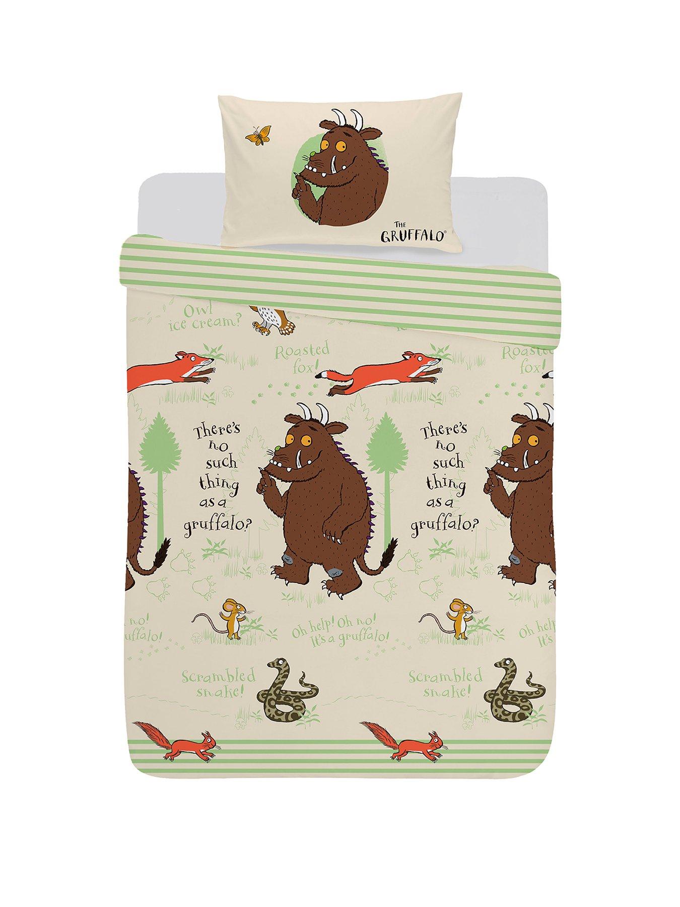 Gruffalo cot bed duvet set deals
