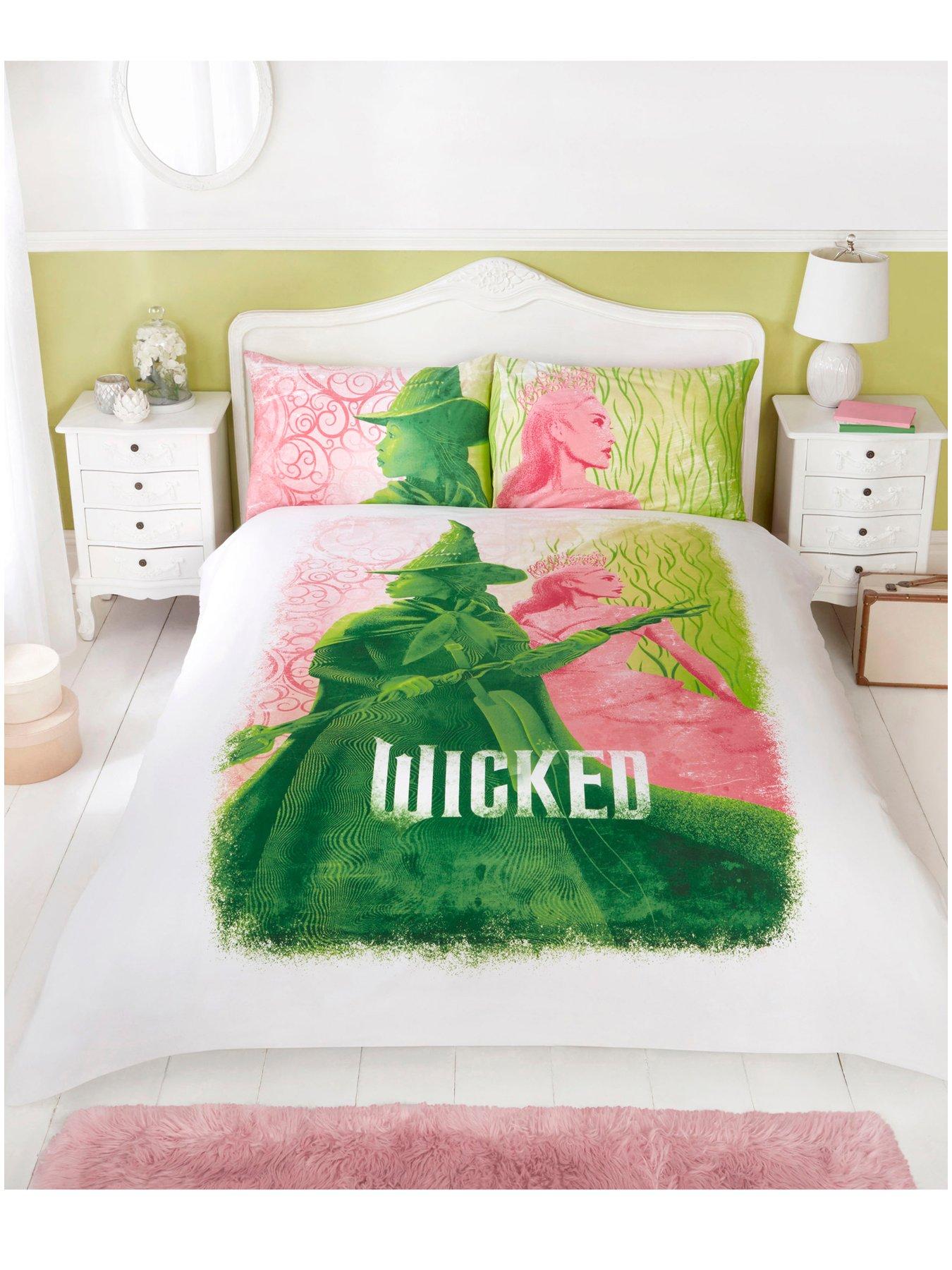 Wicked Glinda  &  Elphaba Duvet Set