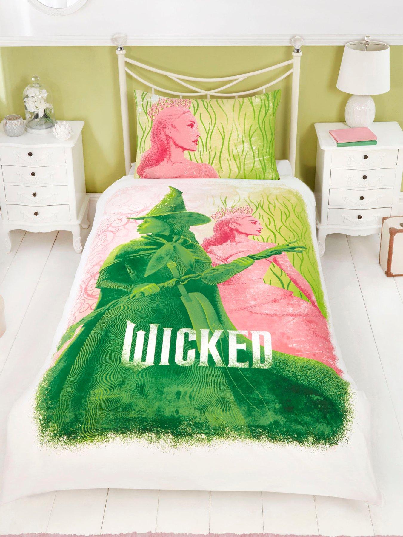 Wicked Glenda  &  Elphaba Single Duvet