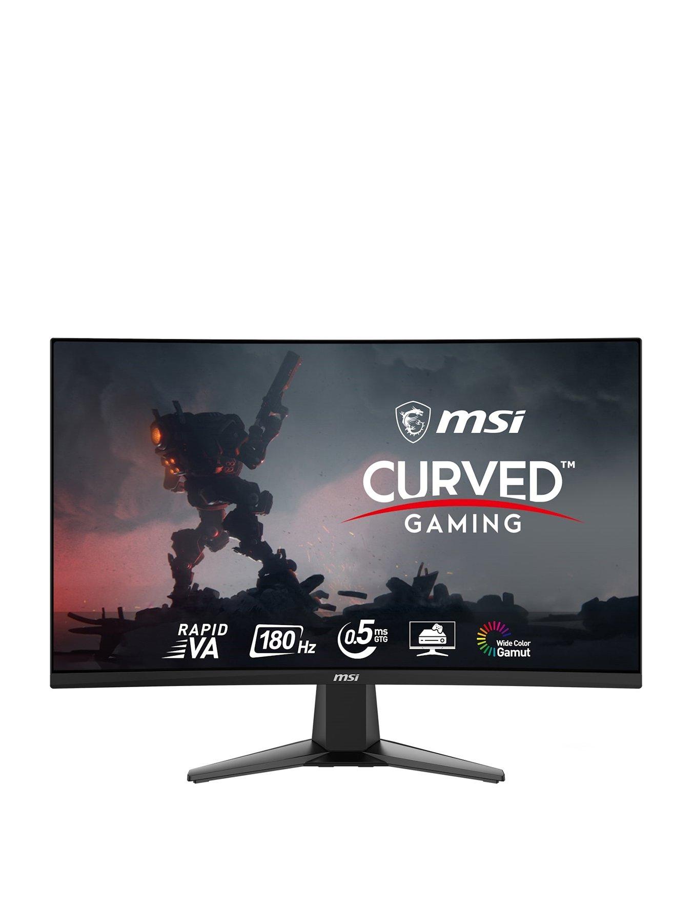 undefined MAG 27C6F 27-inch, Full HD, 180Hz, Rapid VA, Adaptive-Sync Curved Gaming Monitor