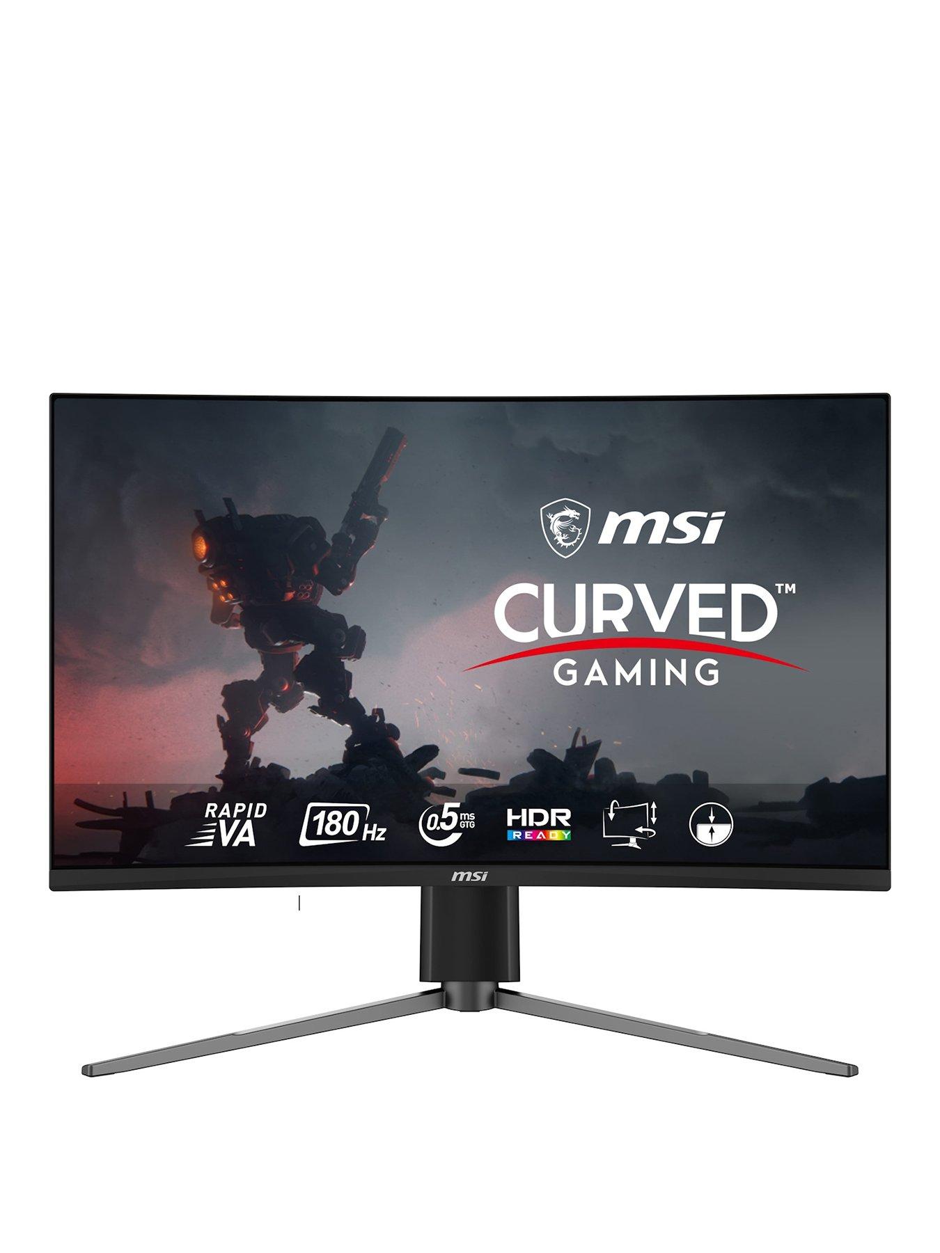 MSI MAG 27CQ6F 27-inch, WQHD, 180Hz, Adaptive-Sync Curved Gaming Monitor