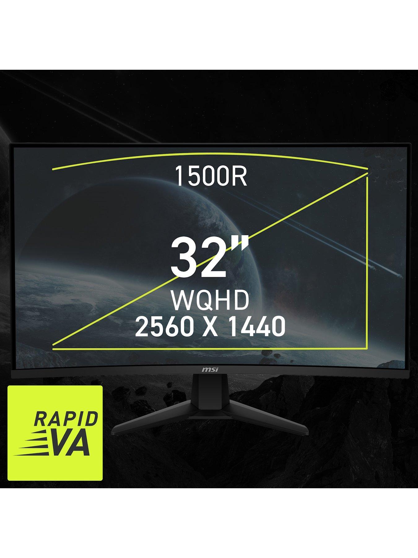 Image 5 of 7 of MSI MAG 32CQ6F 32-inch, WQHD, 180Hz, Adaptive-Sync Curved Gaming Monitor