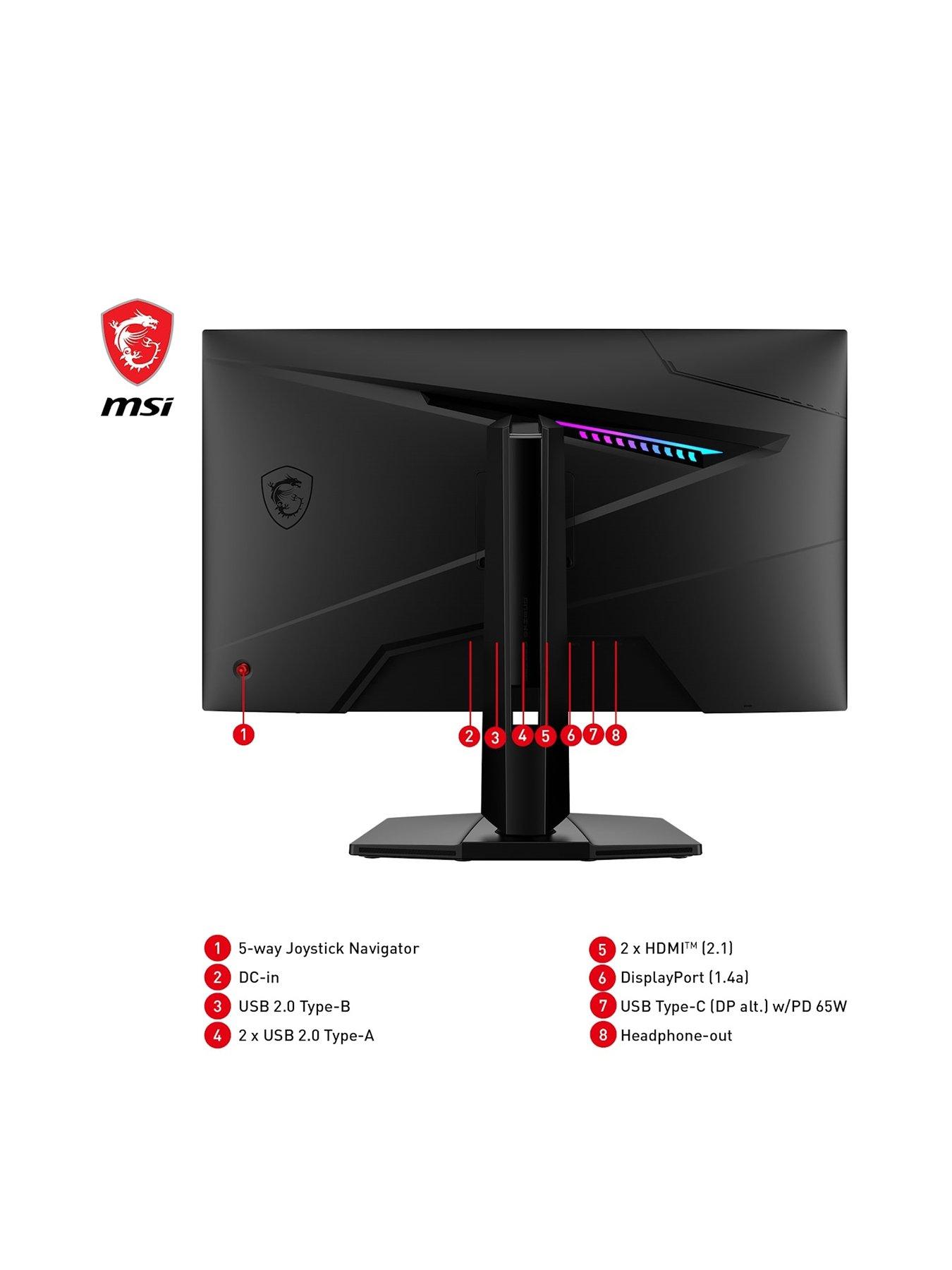 Image 2 of 7 of MSI MPG 274URF QD 27-inch, 4K UHD, 160Hz, Rapid IPS, Adaptive-Sync&nbsp;Gaming Monitor
