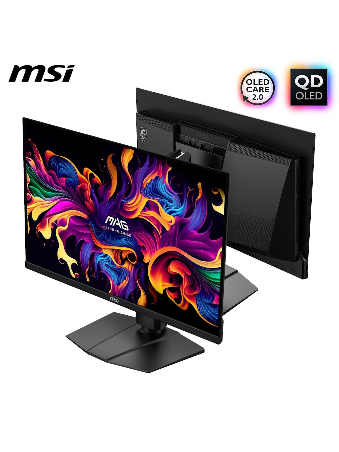 MSI MAG 271QPX QD-OLED E2 27-inch, WQHD, 240Hz, Adaptive-Sync Gaming ...