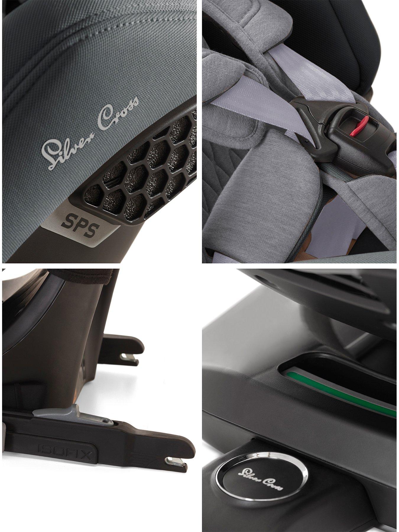 Image 5 of 8 of Silver Cross Motion 2 All Size 360 Car Seat - Glacier