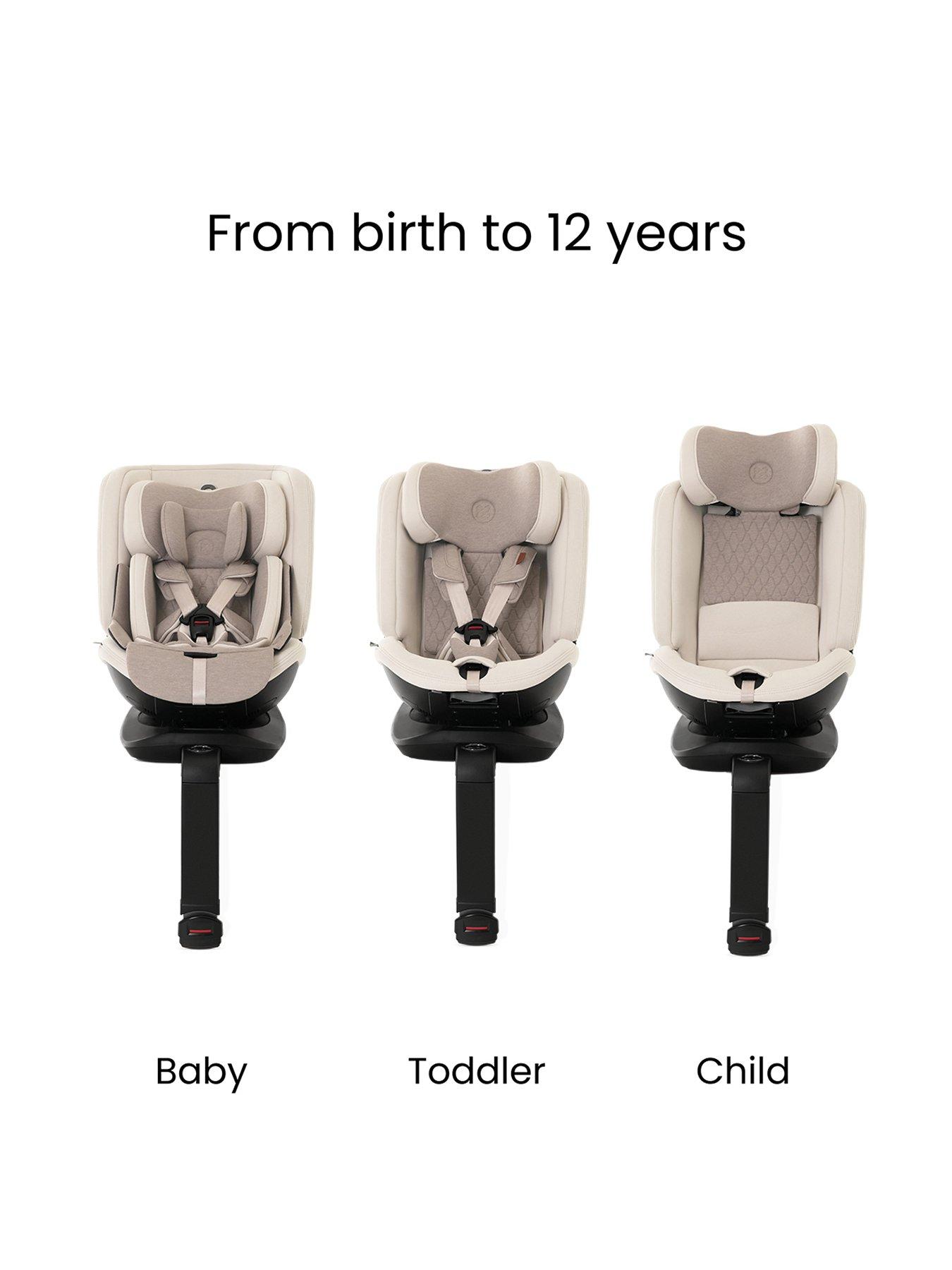 Image 2 of 8 of Silver Cross Motion 2 All Size 360 Car Seat - Almond