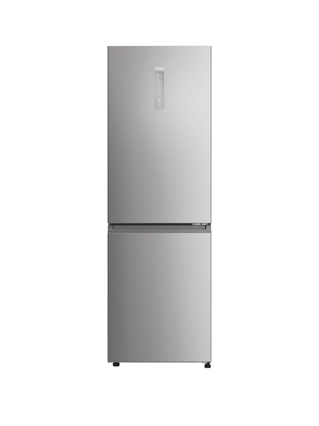 Haier HDW3618DNPK Frost Free 60/40 Fridge Freezer, D Rated, Wifi - Inox