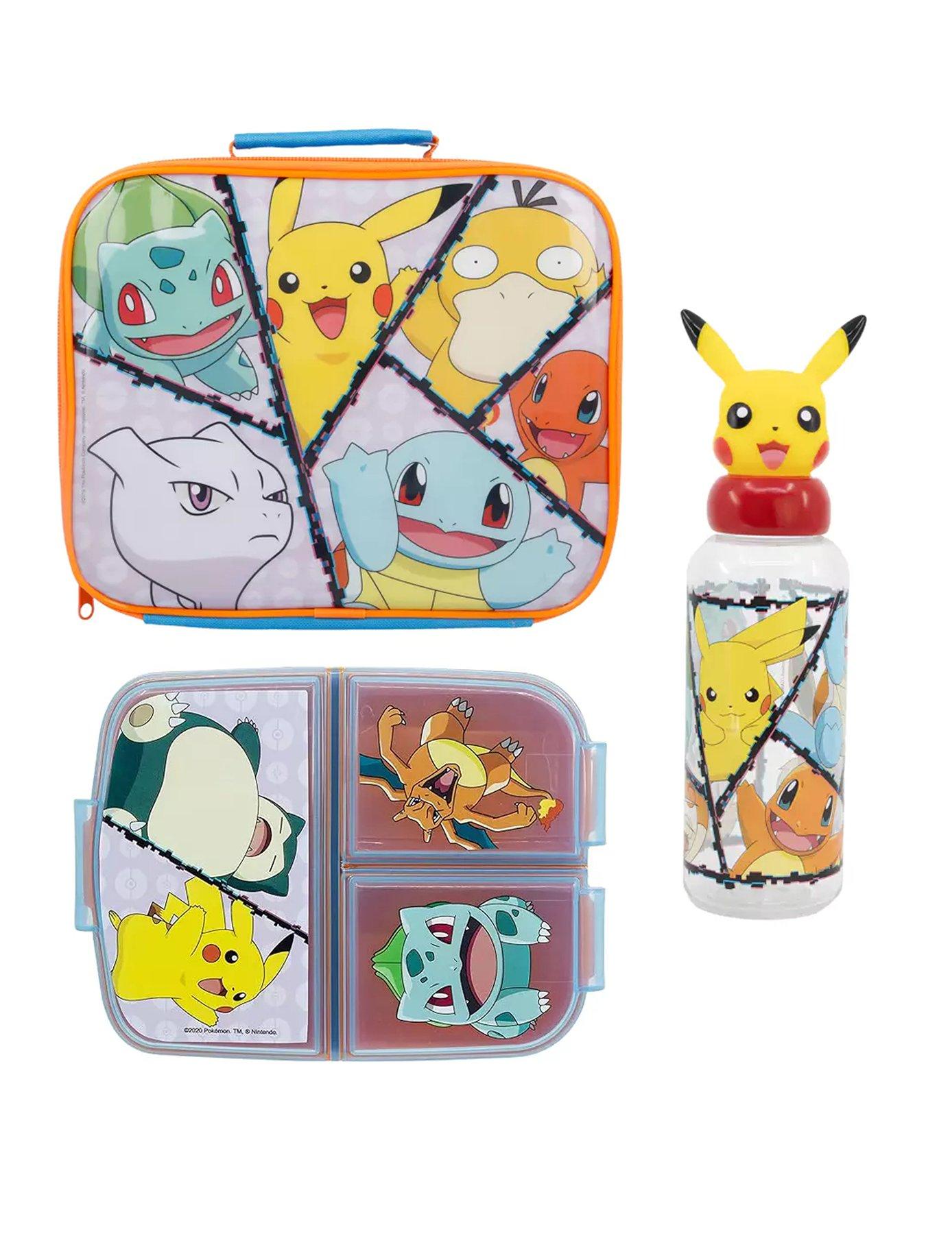 Image 1 of 3 of Pokemon Lunchbag, Box and Bottle Set