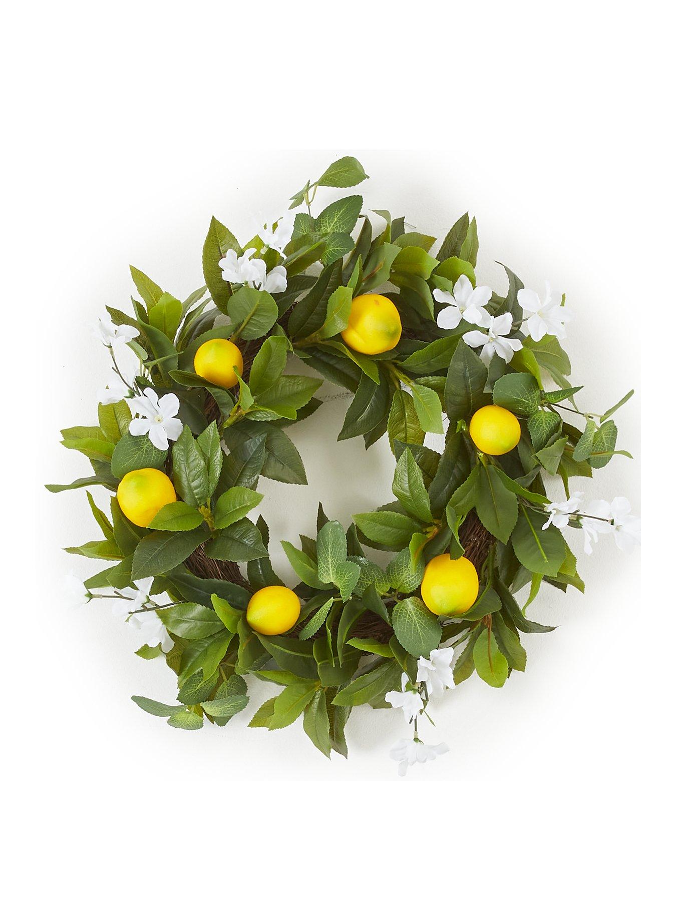 Image 2 of 4 of The Very Collection Lemon Wreath