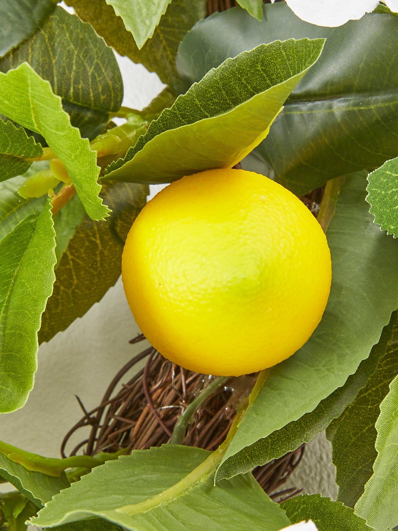 Image 4 of 4 of The Very Collection Lemon Wreath