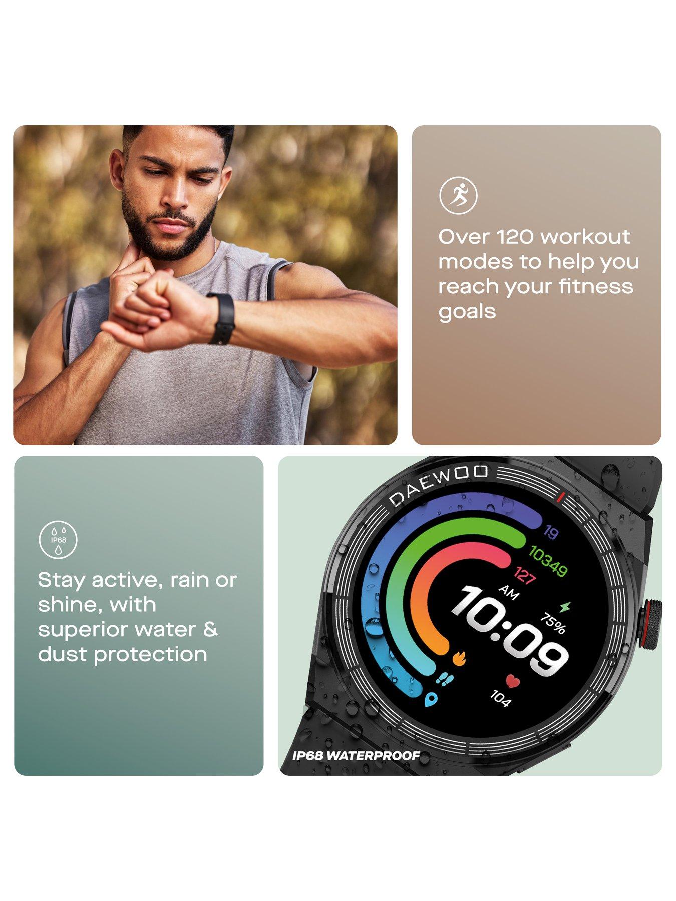 Image 4 of 6 of Daewoo Cnx+ Smartwatch With Voice Call Function And Amoled Display