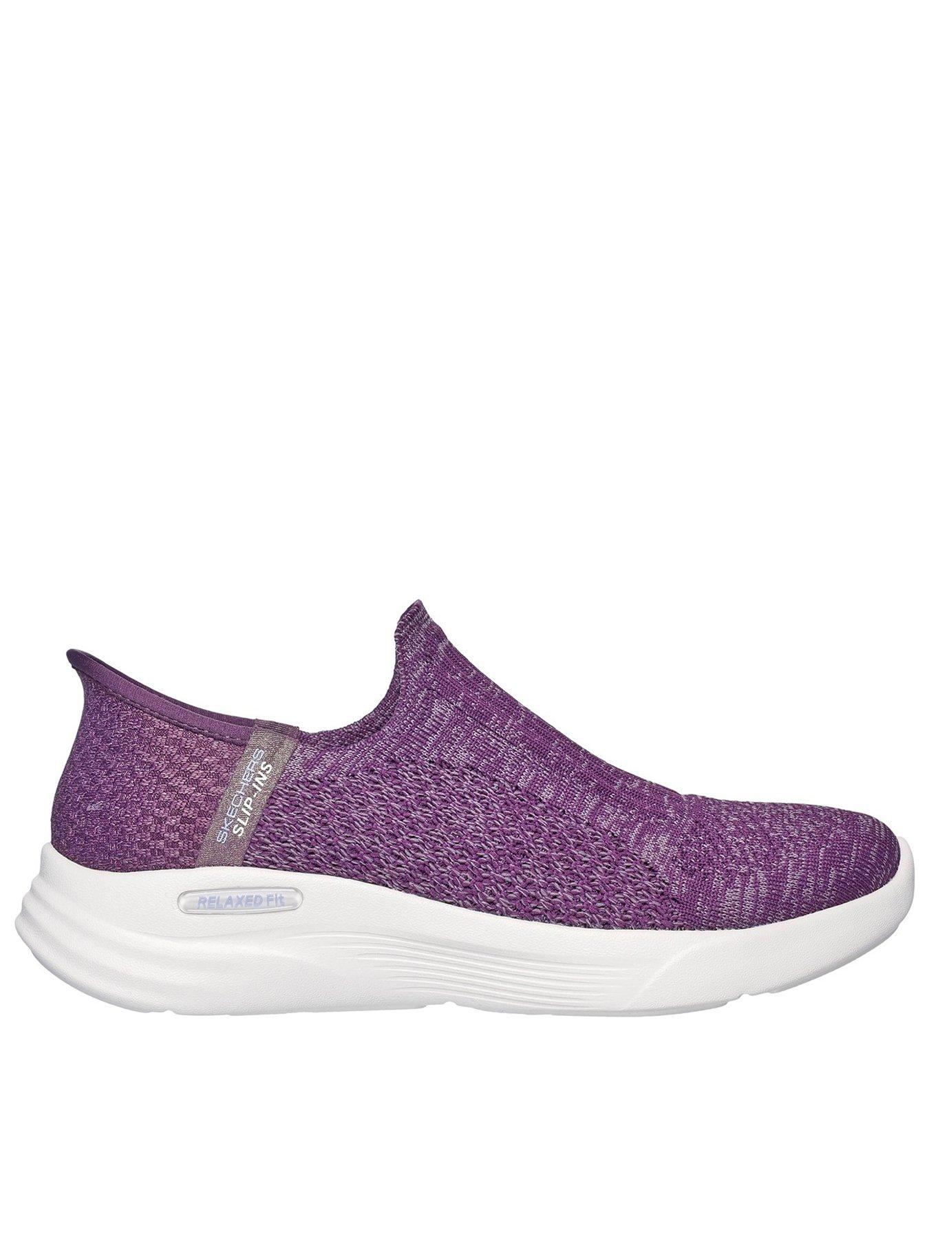 Skechers knit slip on trainer online