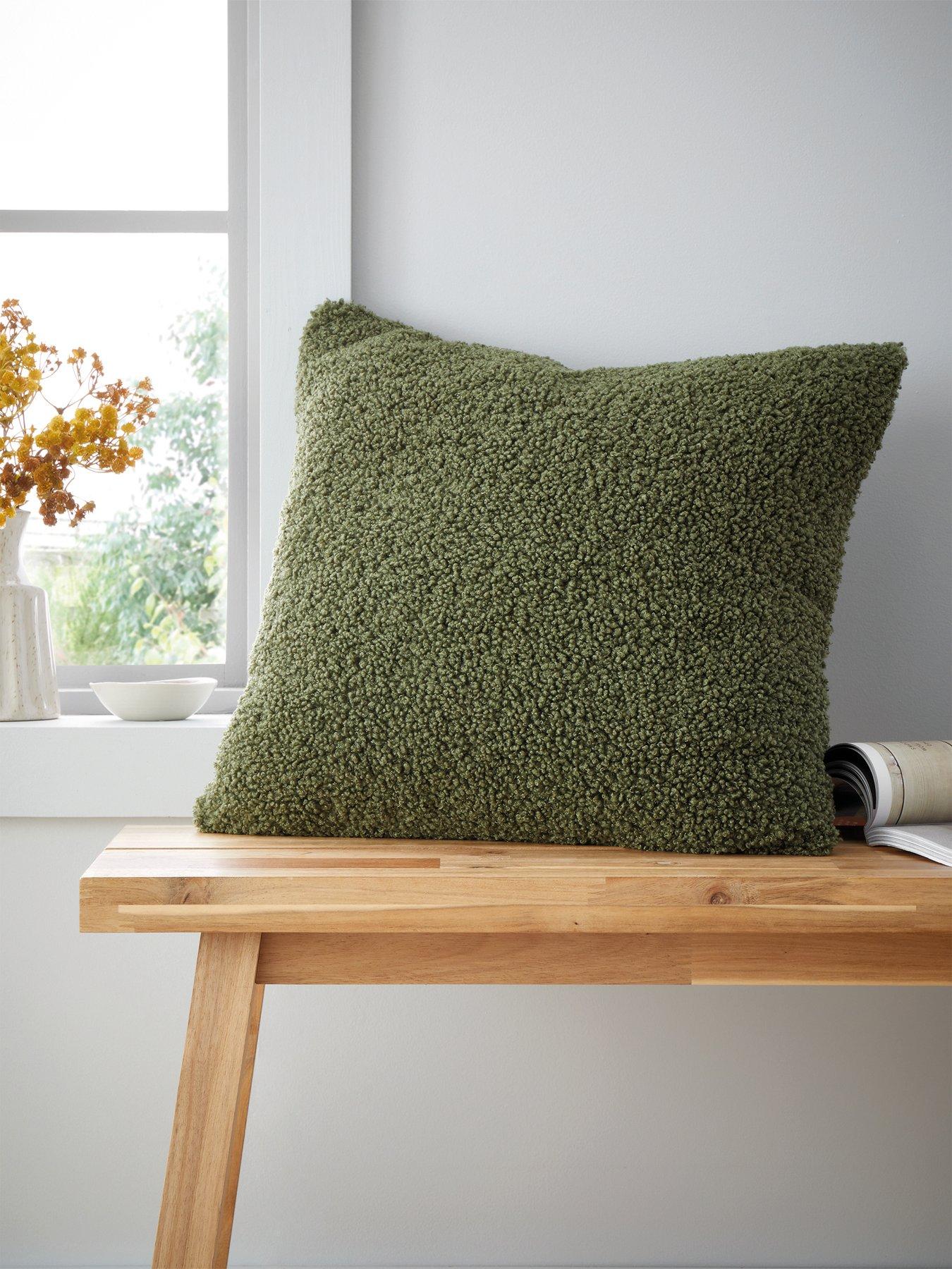 undefined So Soft Velvet Boucle Cushion