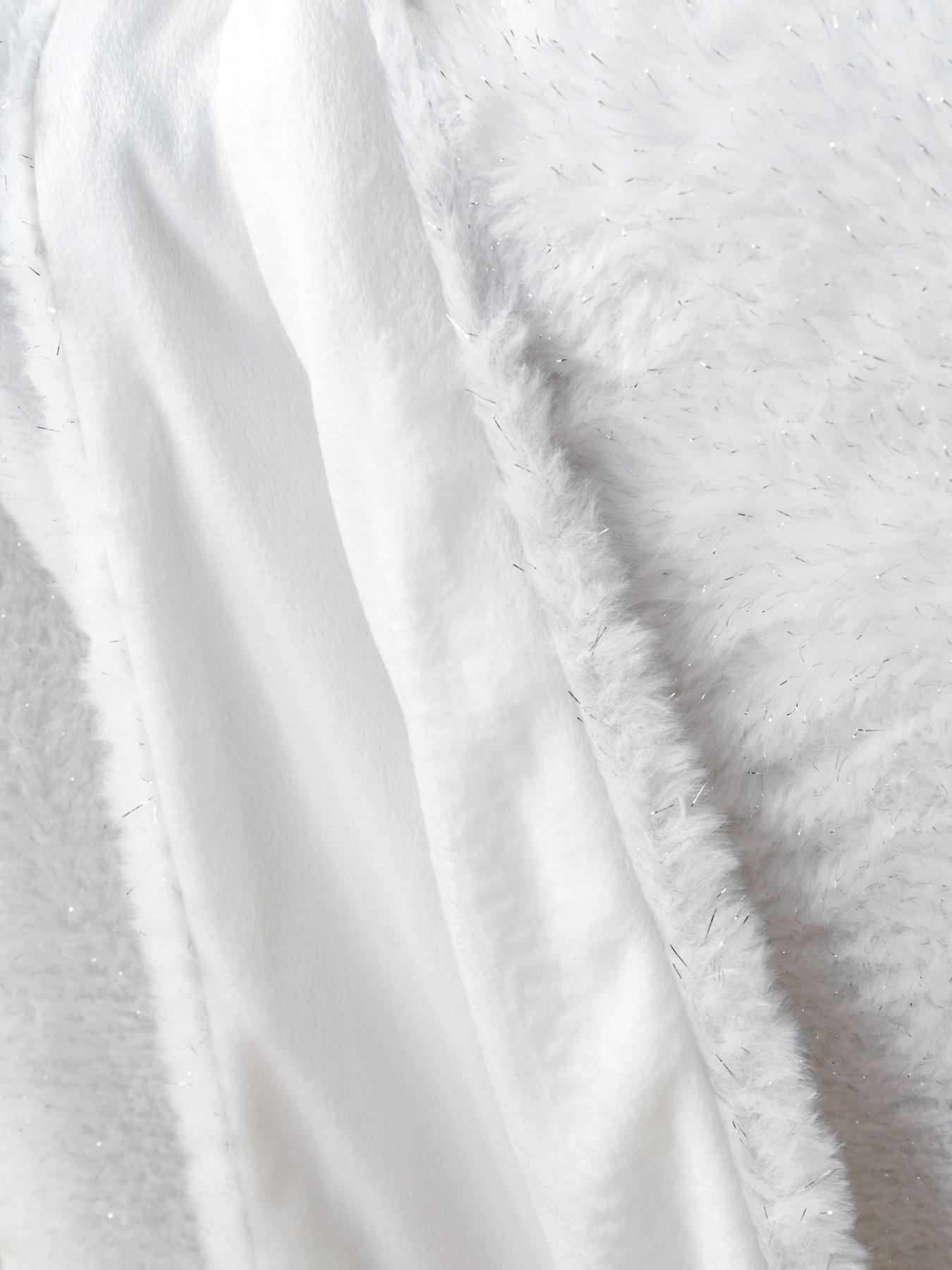 Image 4 of 6 of Catherine Lansfield Glamour Faux Fur Throw