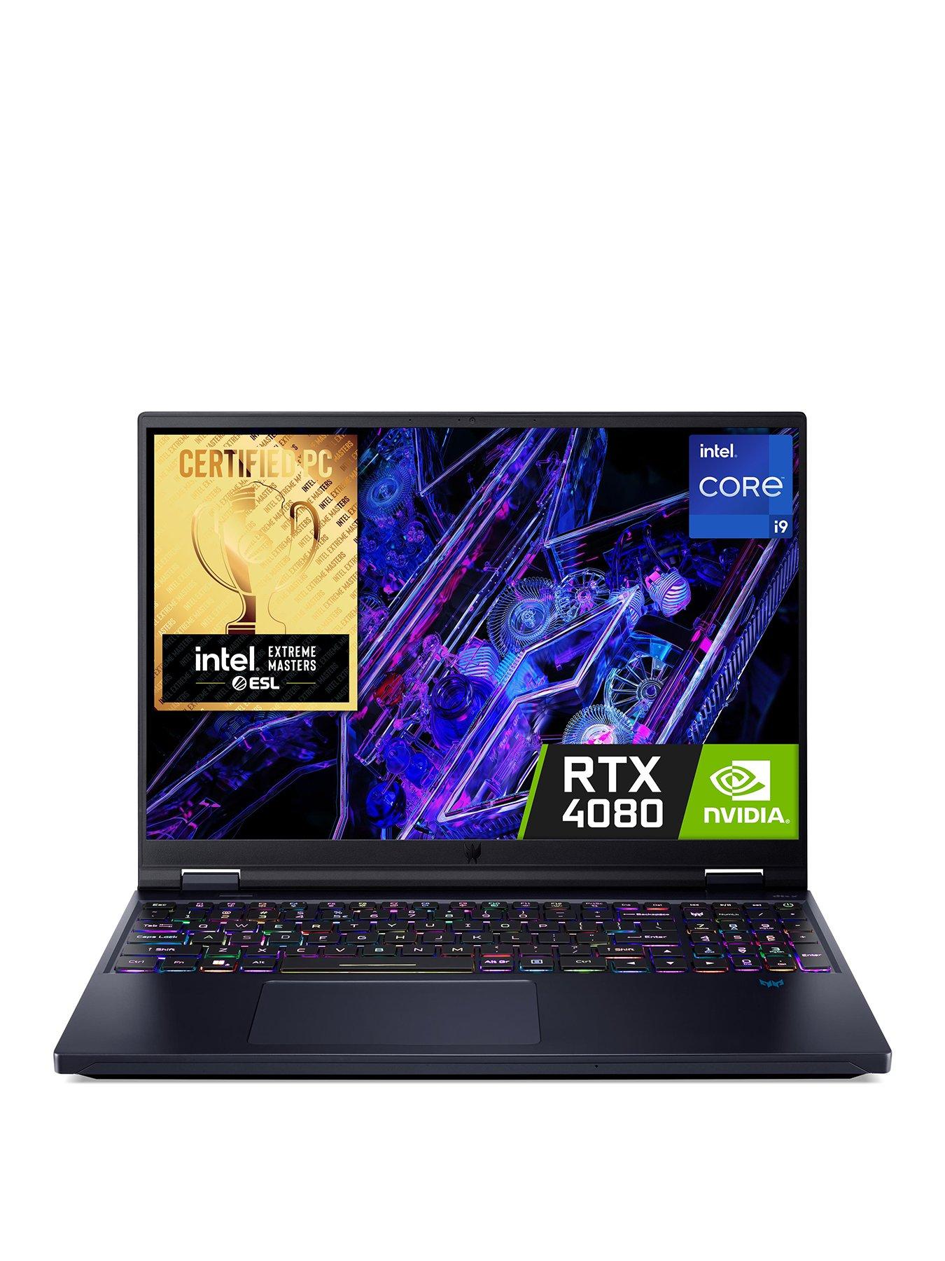 undefined Predator Helios Gaming Laptop - GeForce RTX 4080 - Intel Core i9-14900HX - 16GB RAM - 1TB SSD - 16in - Black
