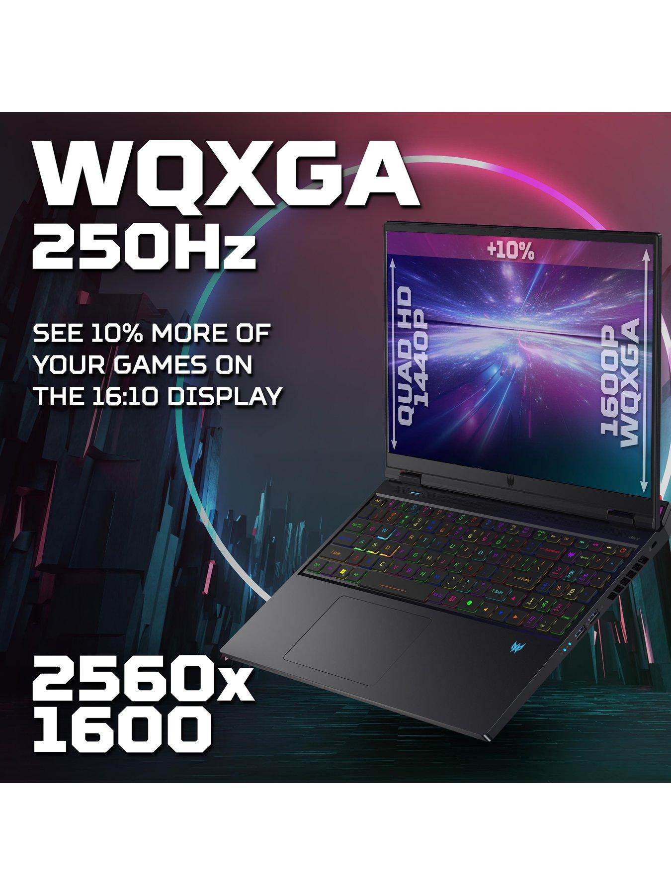 Image 4 of 8 of Acer Predator Helios Gaming Laptop - GeForce RTX 4080 - Intel Core i9-14900HX - 16GB RAM - 1TB SSD - 16in - Black