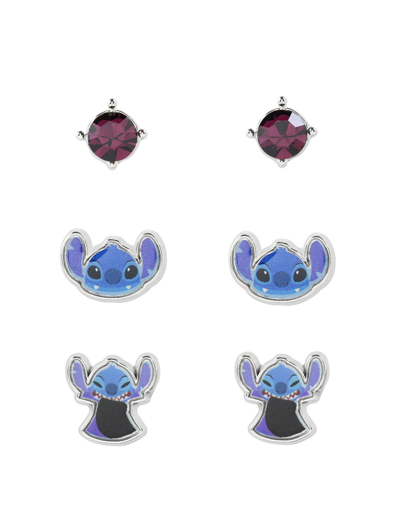 Disney Lilo  &  Stitch Trio Earring Set