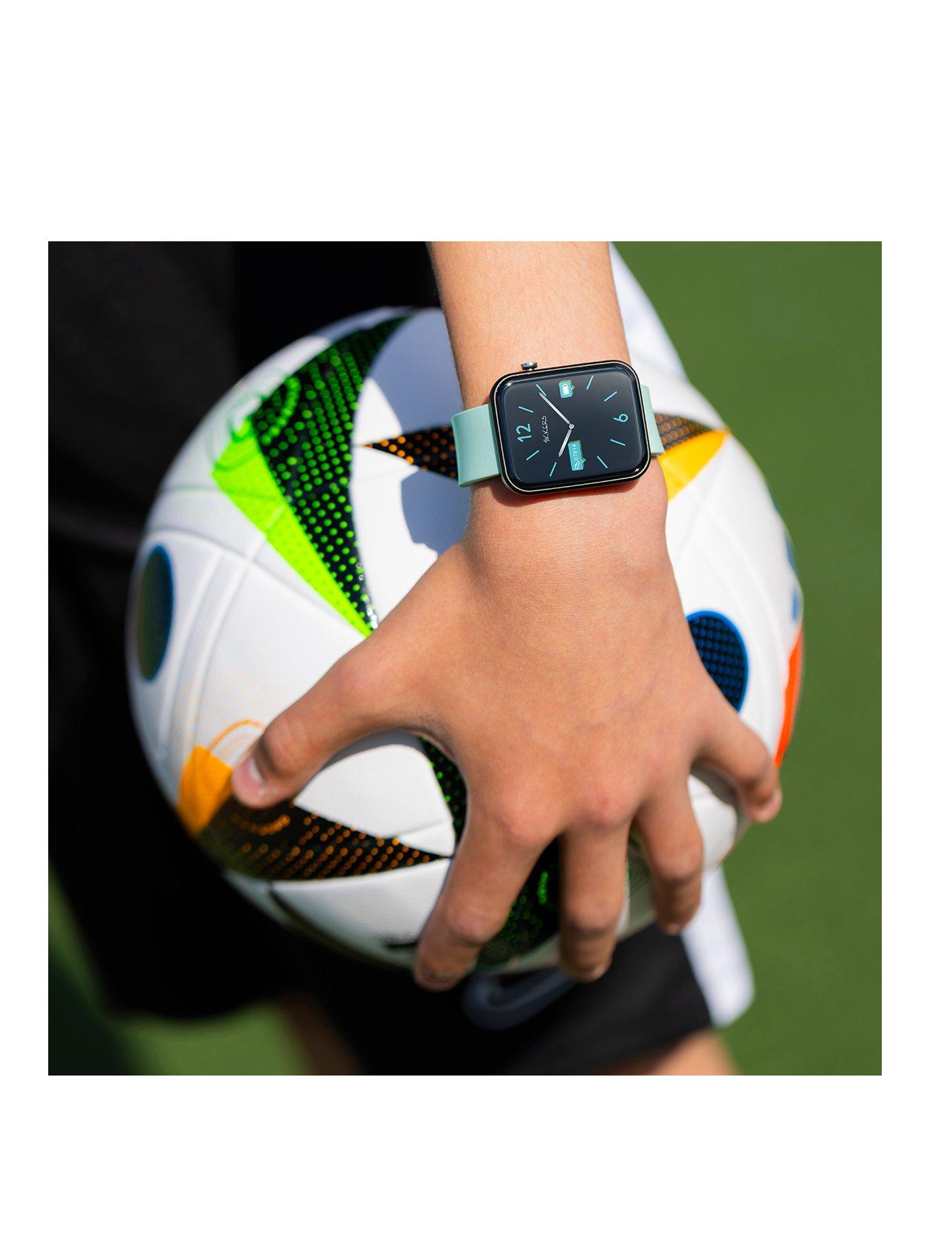 Image 2 of 6 of Tikkers Smart Series 13 Blue Silicone Strap Smart Watch