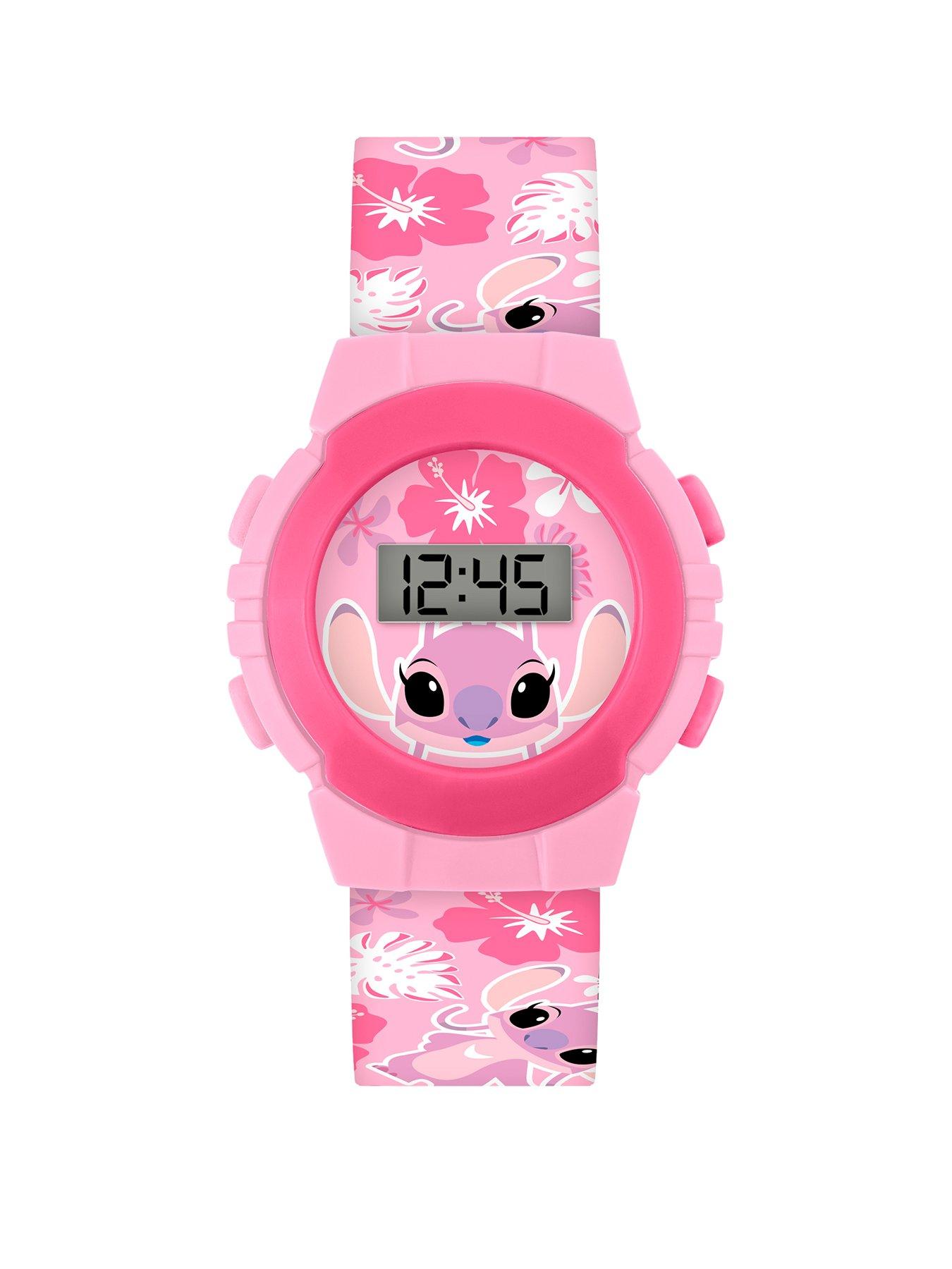 undefined Lilo And Stitch Pink Digital Watch