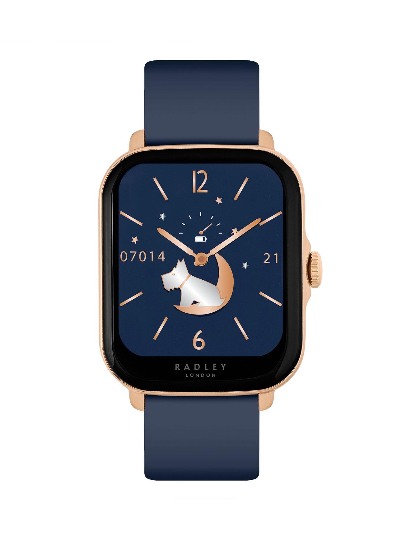 Product photograph of Radley Ladies Series 20 Navy Smart Watch from very.co.uk