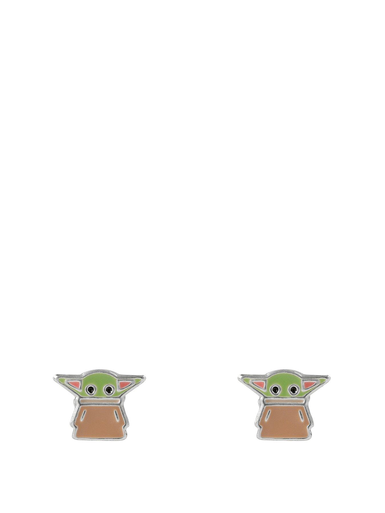 undefined Star Wars Enamel Grogu Earrings