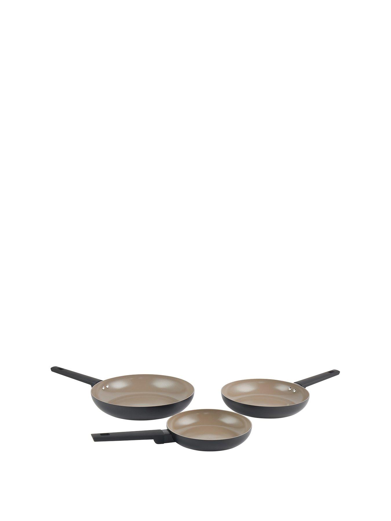 Image 2 of 6 of Salter Cermaic 3 Piece Frying Pan Set