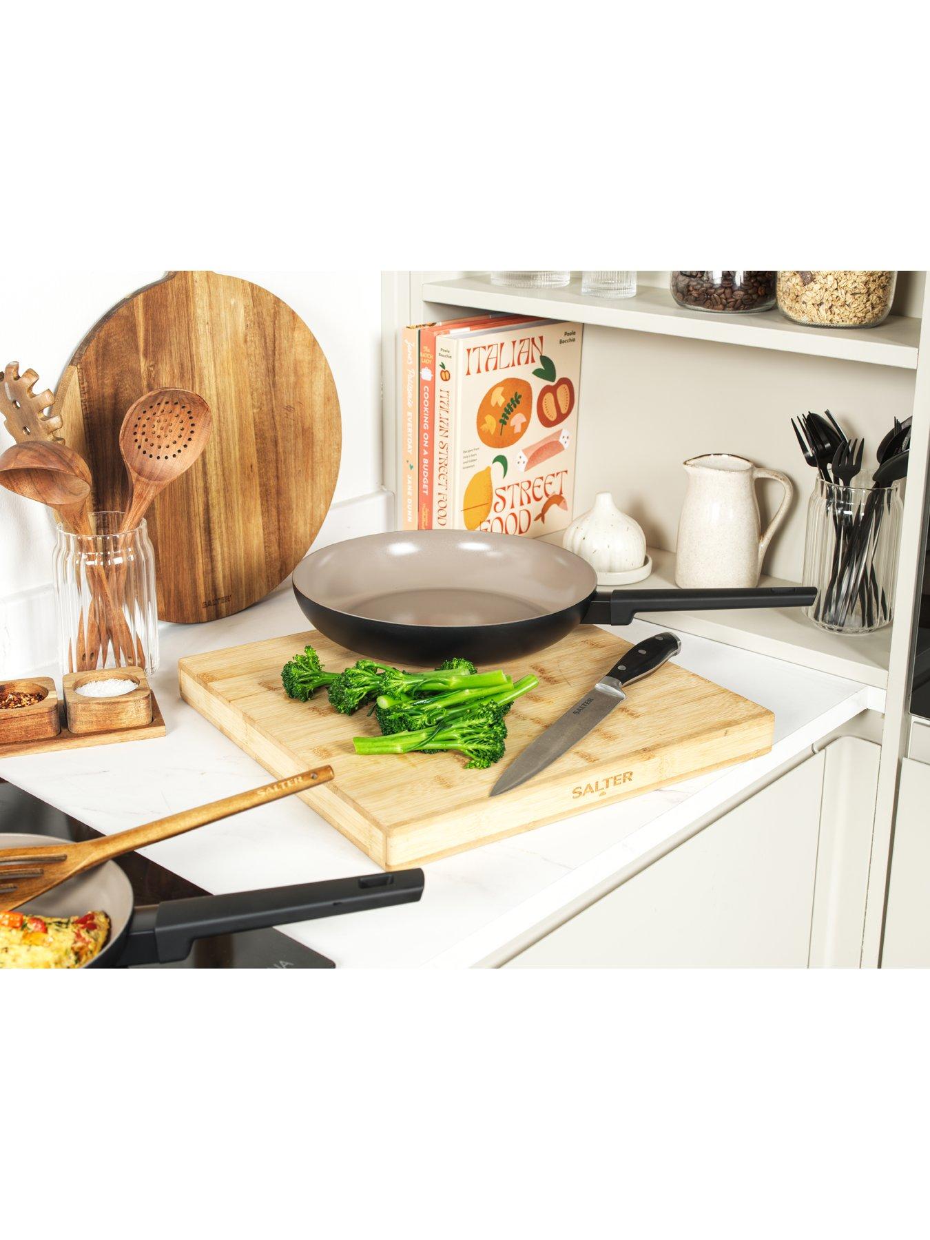 Image 4 of 6 of Salter Cermaic 3 Piece Frying Pan Set