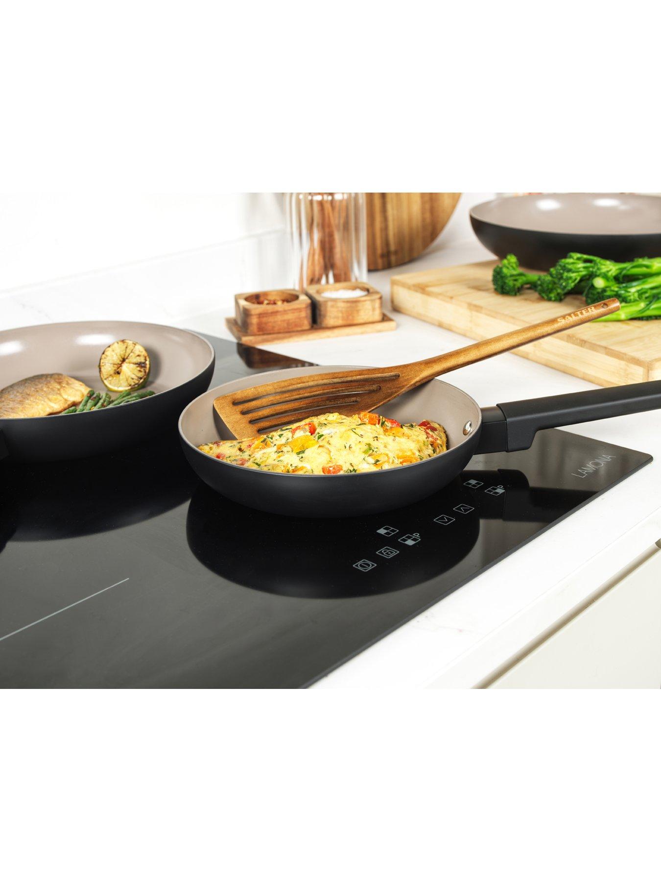 Image 5 of 6 of Salter Cermaic 3 Piece Frying Pan Set