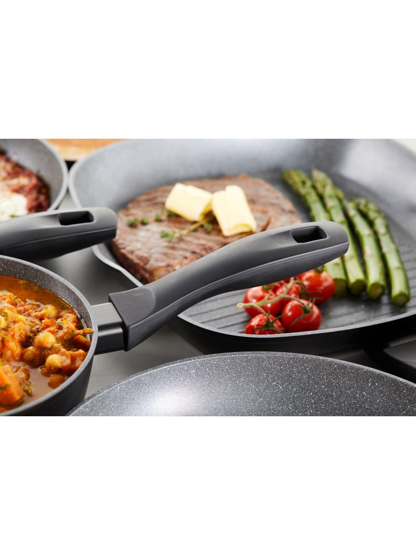Image 5 of 6 of Russell Hobbs Metallic Marble 28cm Griddle Pan
