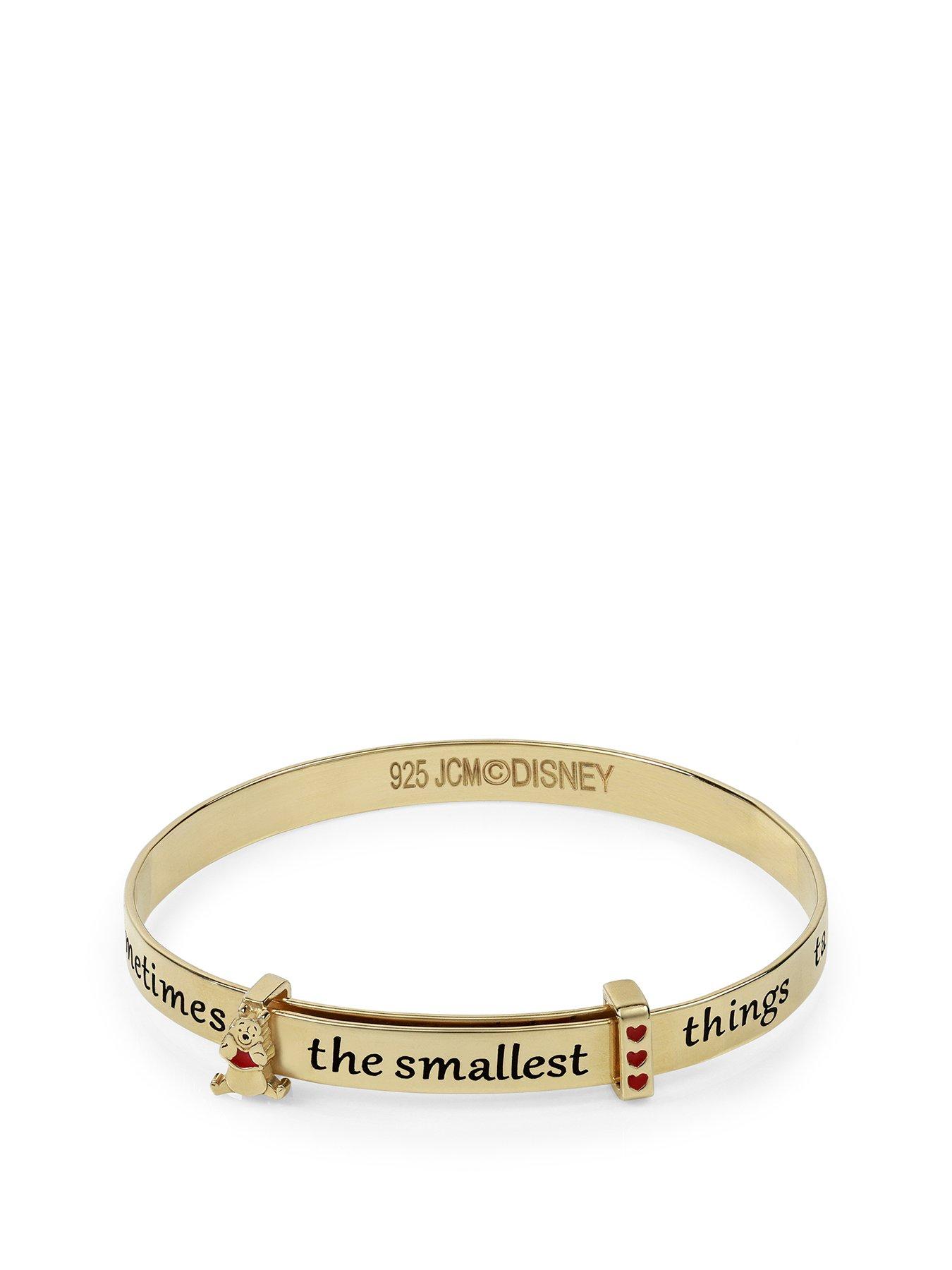 Product photograph of Disney Winnie The Pooh Bangle from very.co.uk