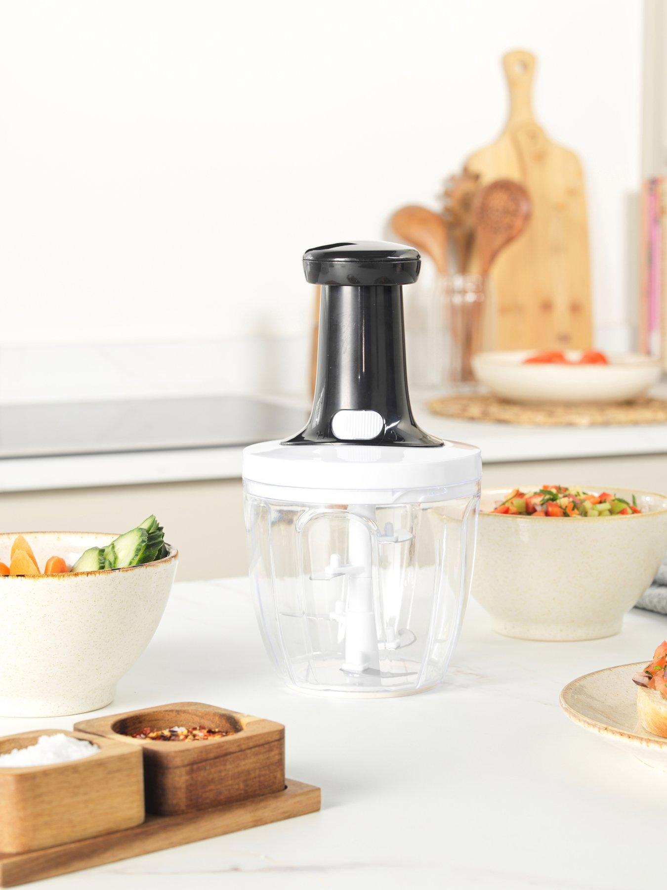 Product photograph of Salter Press Chopper from very.co.uk