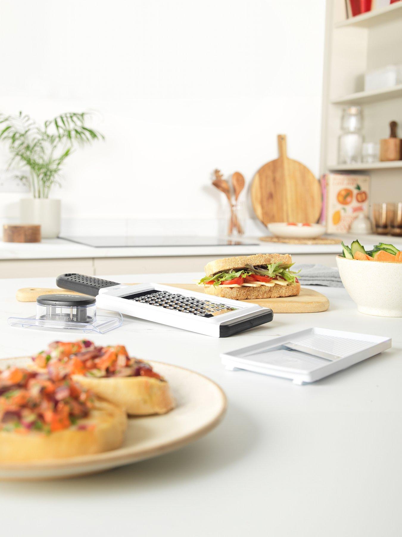 Product photograph of Salter 2-in-1 Mandoline from very.co.uk